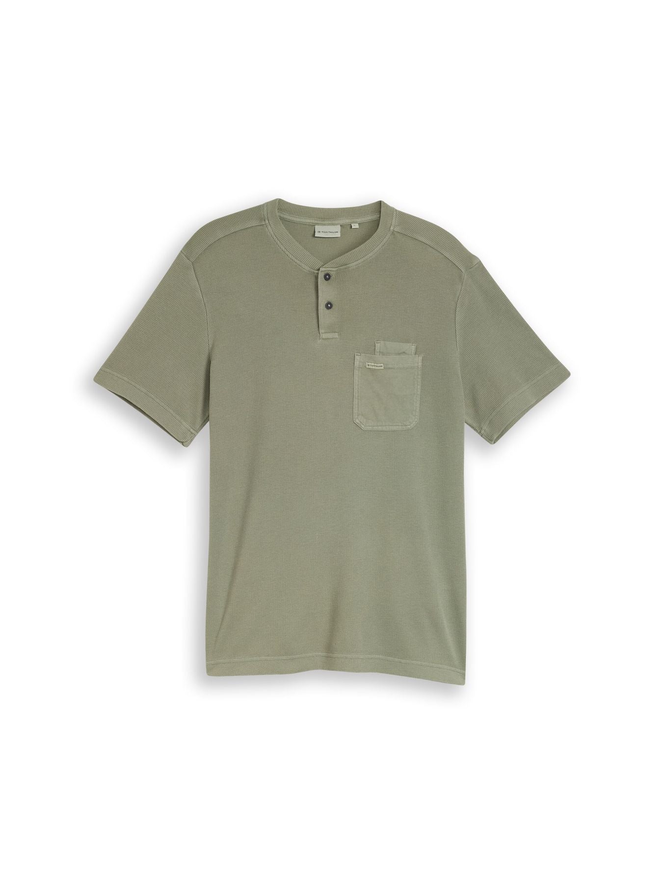 Henley T-Shirt mit Brusttasche