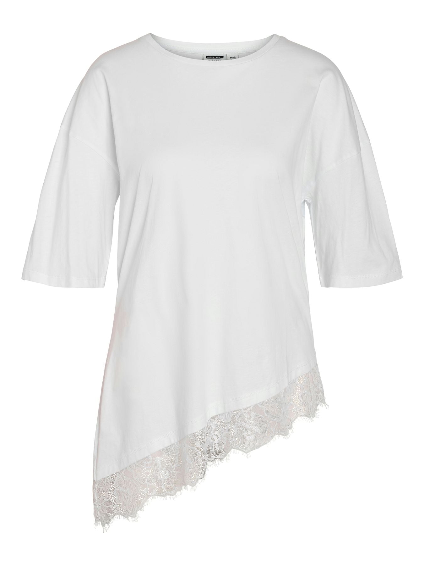 NMEASY LACE DETAIL S/S T-SHIRT /TNT