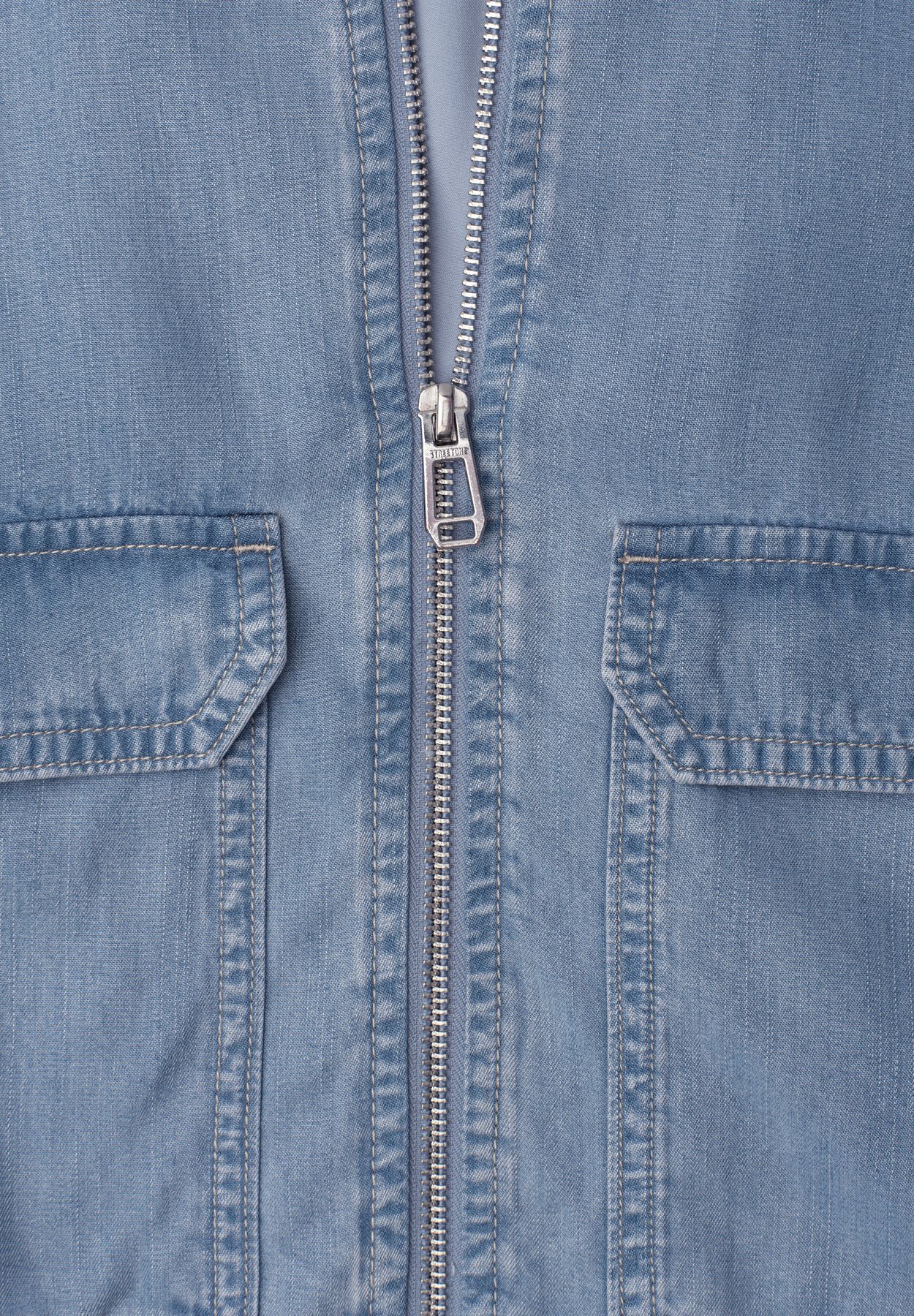 Blouson mit Stehkragen aus Lyocell