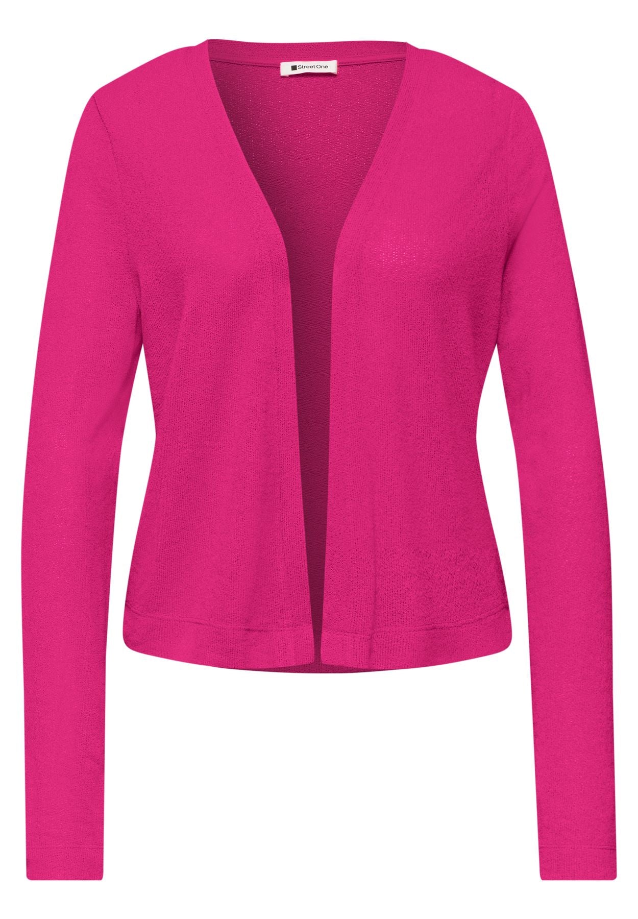 Langarm Jacke in offener Passform