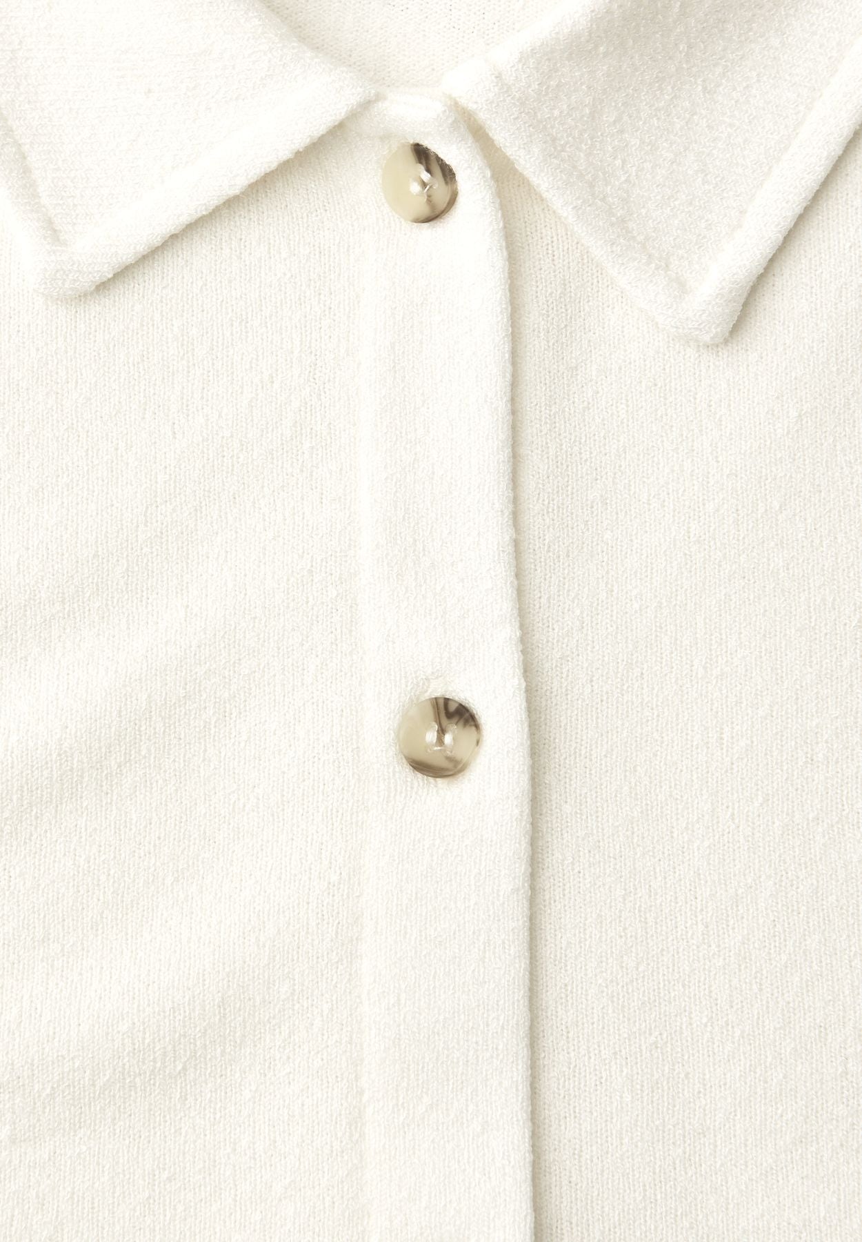 Kurzarm Shirt mit Knopfleiste