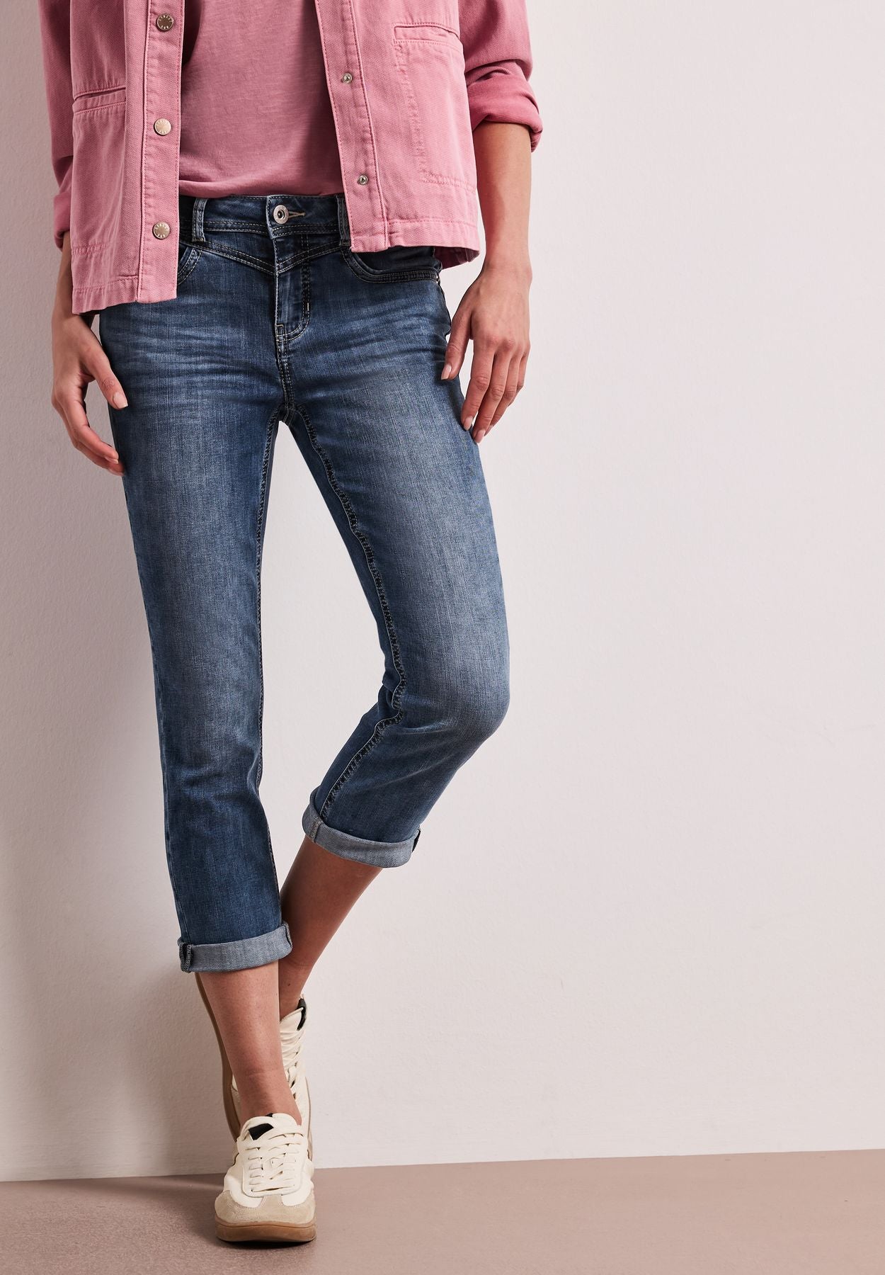 7/8 Slim Leg Jeans im Casual Fit