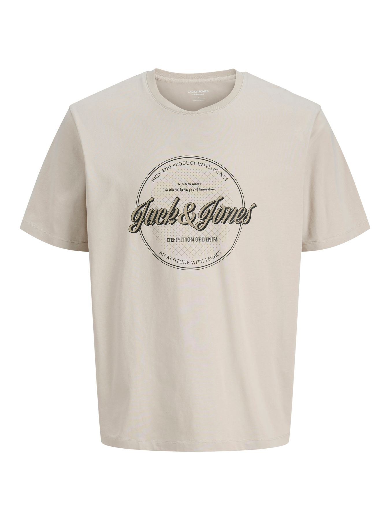 JJEDOVER DENIM TEE SS O-NECK SN PLS