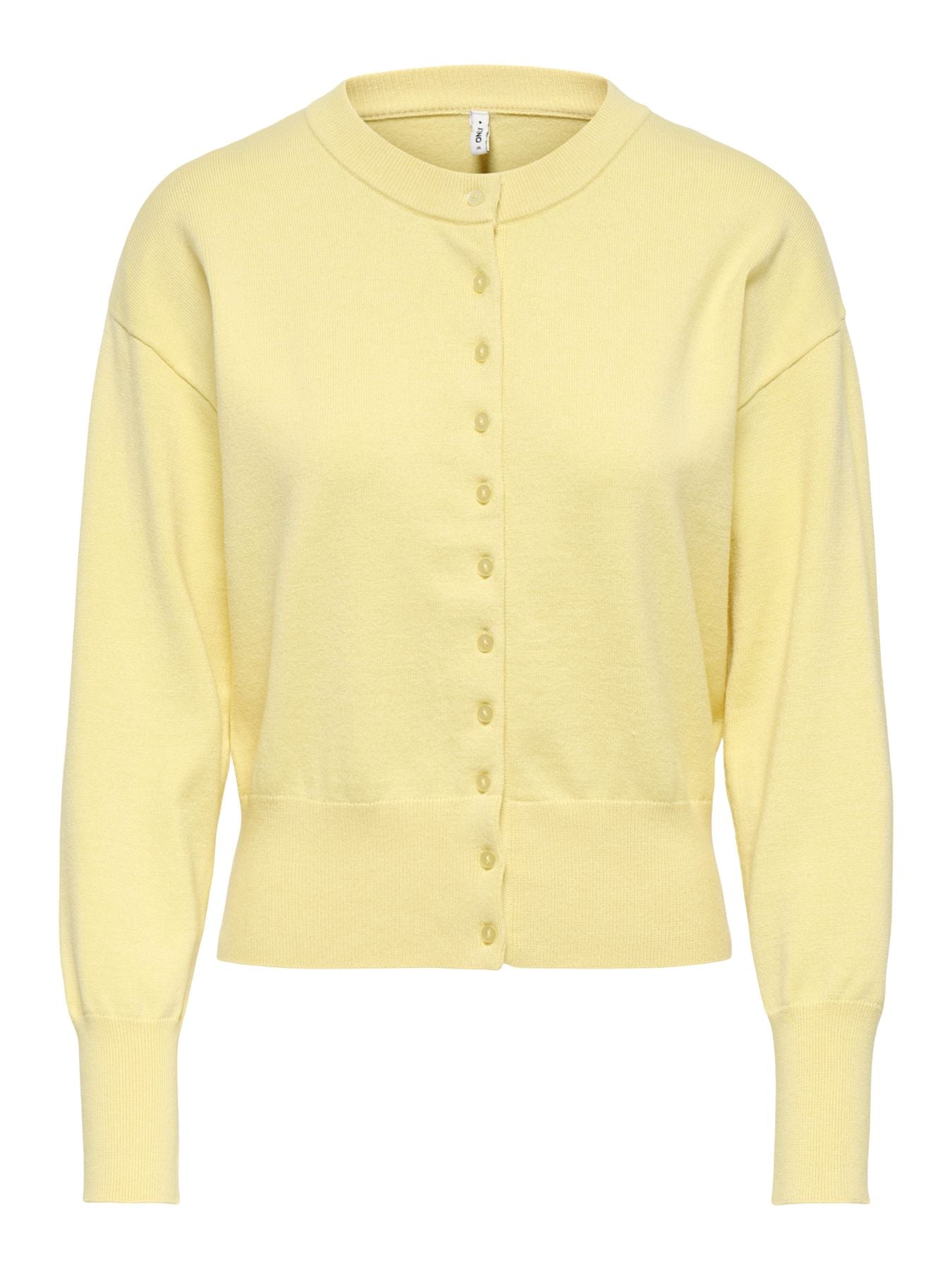 ONLMIO LS O-NECK BUTTON CARDIGA KNT NOOS