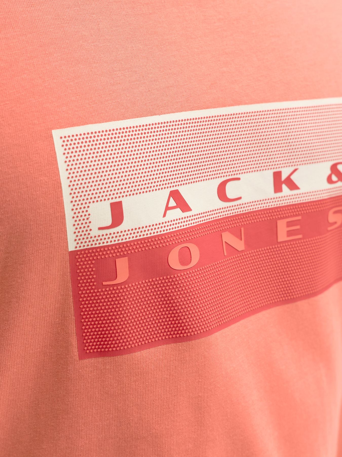 JCOFUSION DOTS PRINT TEE SS CN PLS