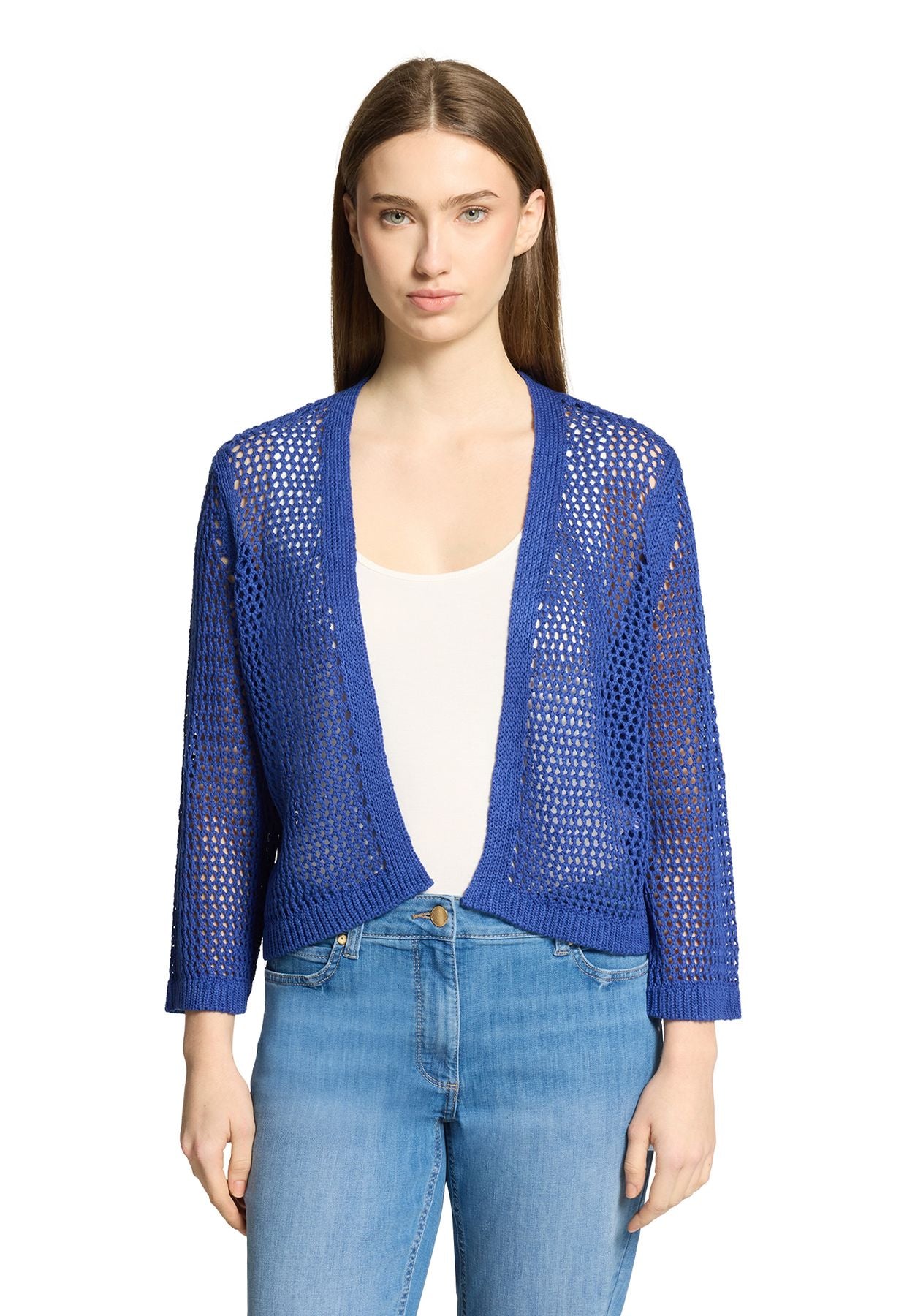 Grobstrickjacke