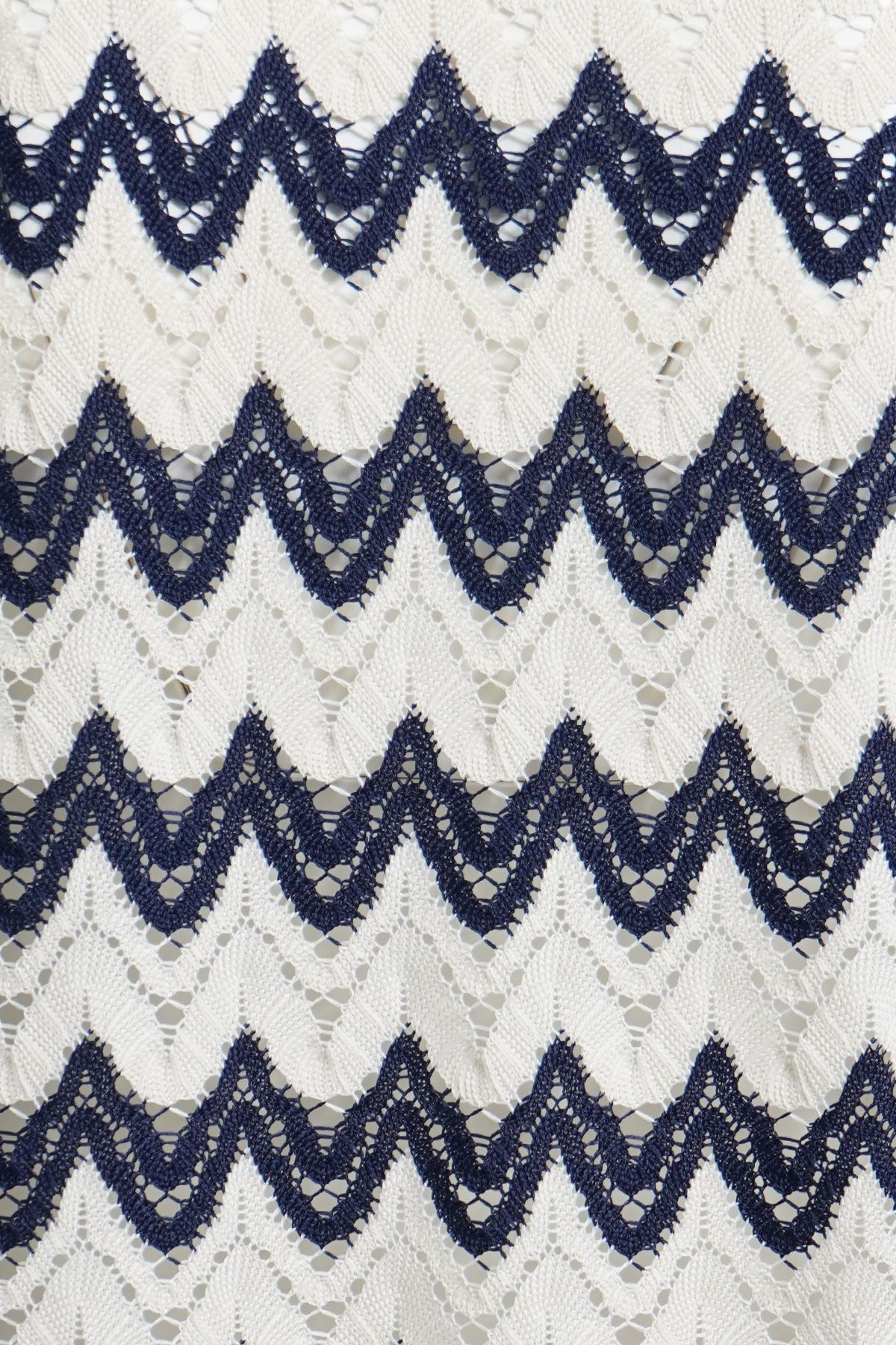 Boxy cropped T-shirt Crochet Jersey