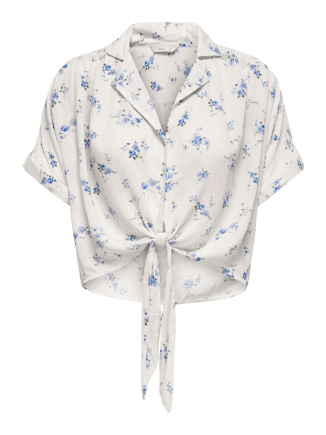 ONLPAULA LIFE S/S TIE SHIRT WVN NOOS