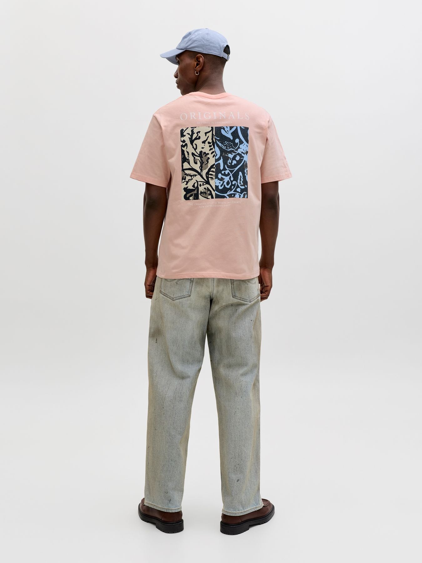 JORMONTAUK AOP BACK TEE SS CREW NECK SN