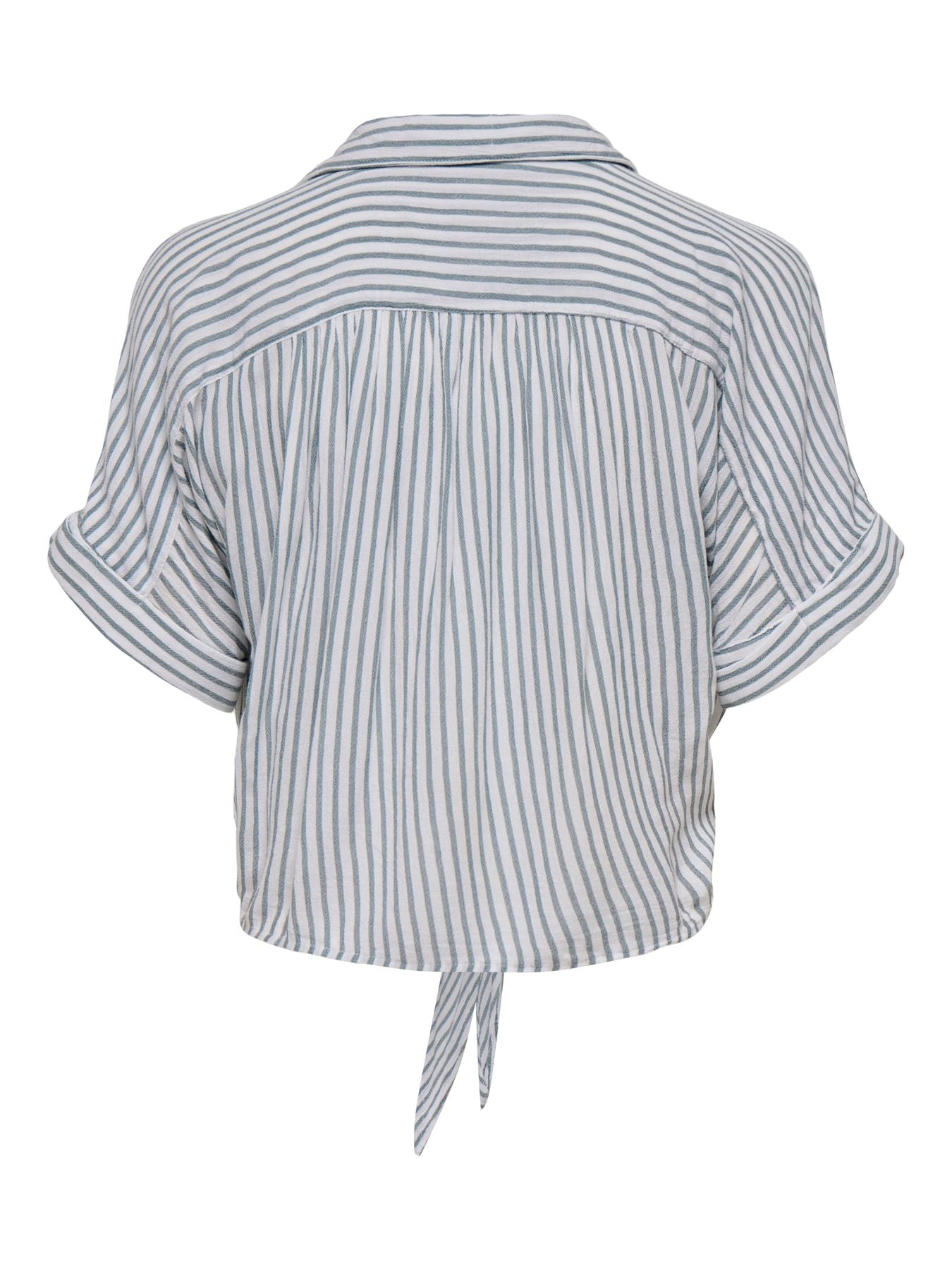ONLPAULA LIFE S/S TIE SHIRT WVN NOOS