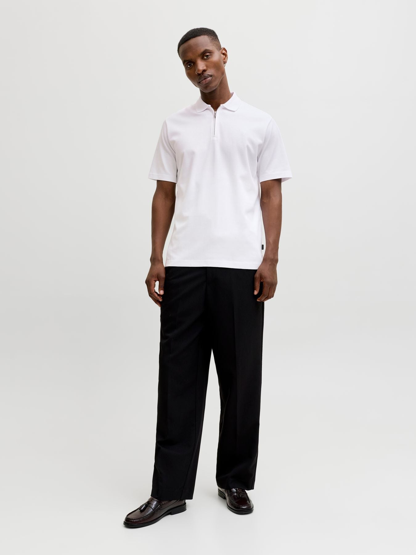 JPRBLAETHAN SS ZIP POLO SN