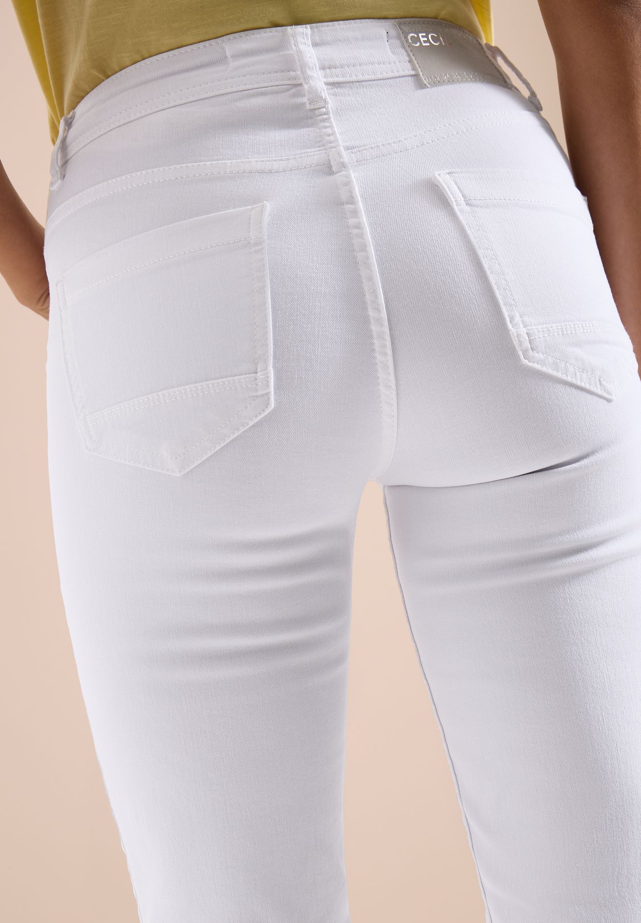 3/4 Slim Leg Jeans im Slim Fit