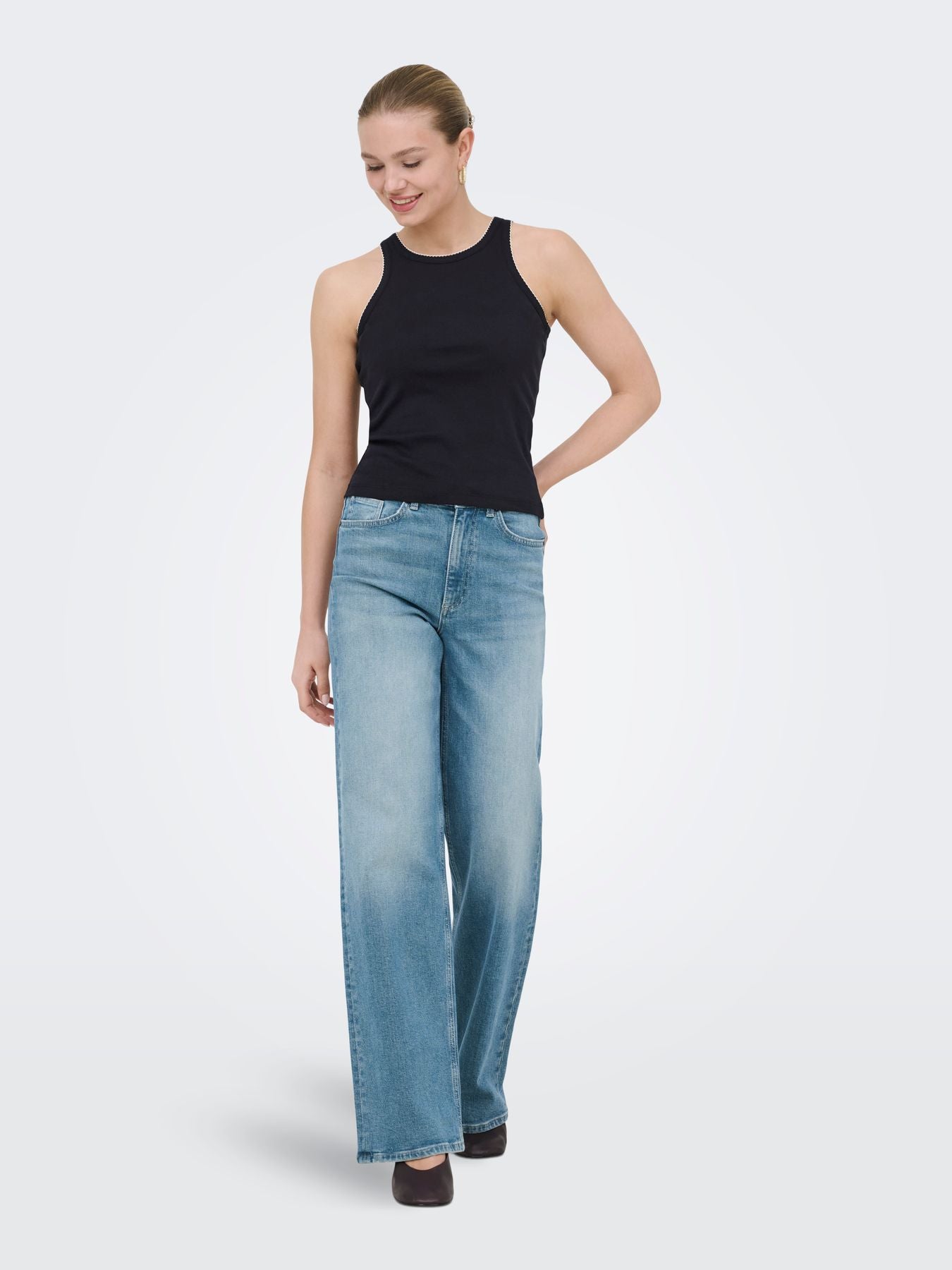 ONLALLY S/L TANK TOP JRS