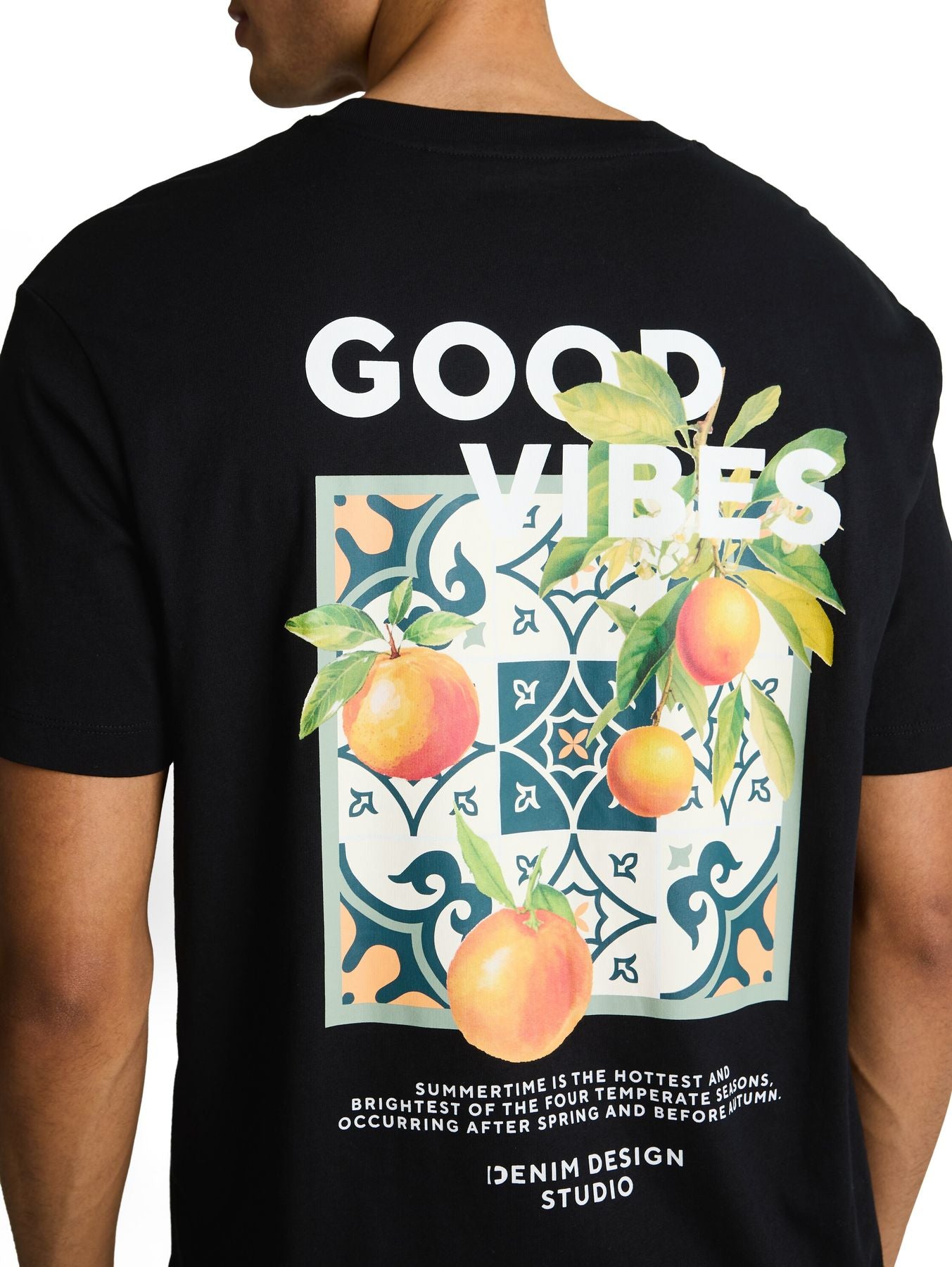 Relaxed Fit T-Shirt mit Rückenprint