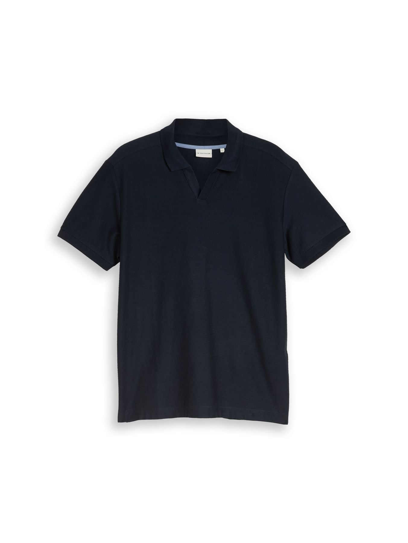 Poloshirt mit Ottoman-Struktur