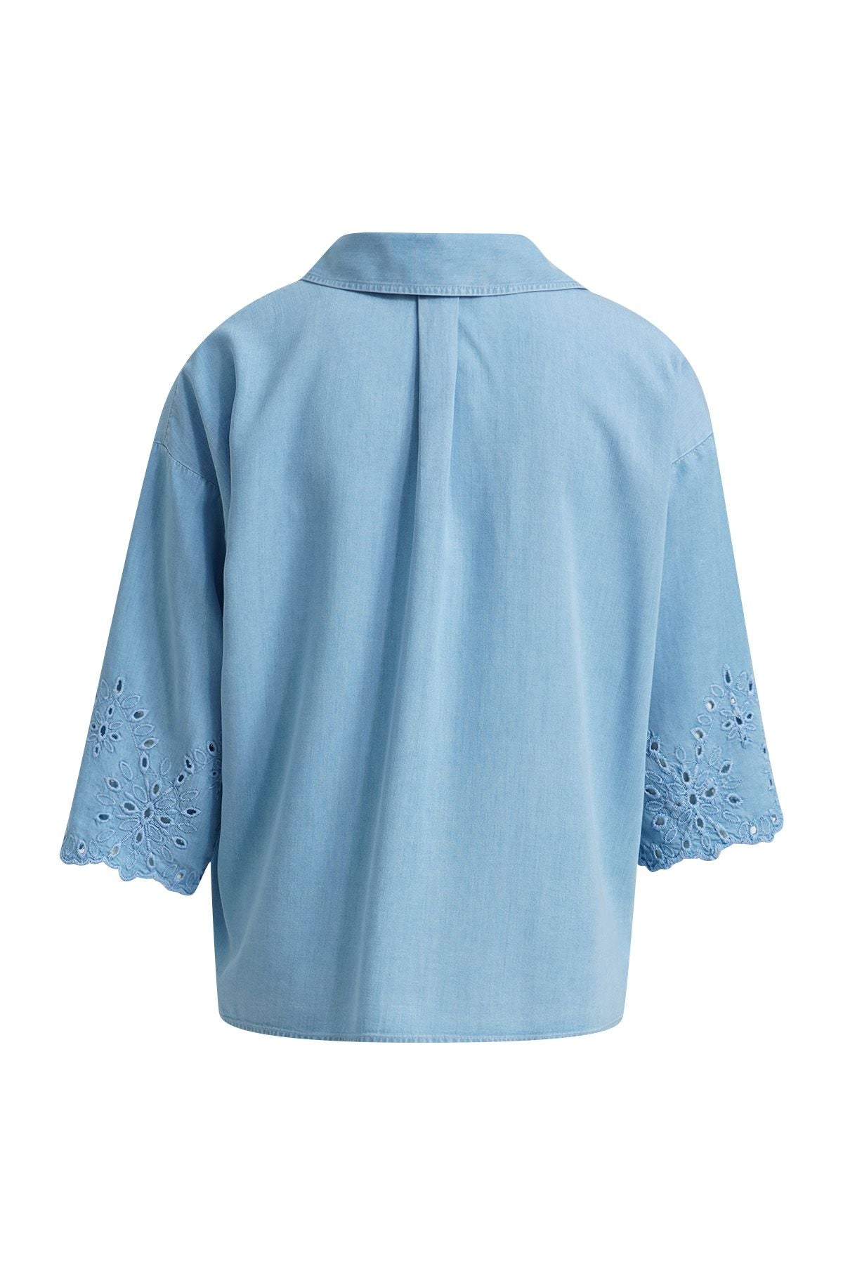 Lyocell Denim Blouse Embroidery
