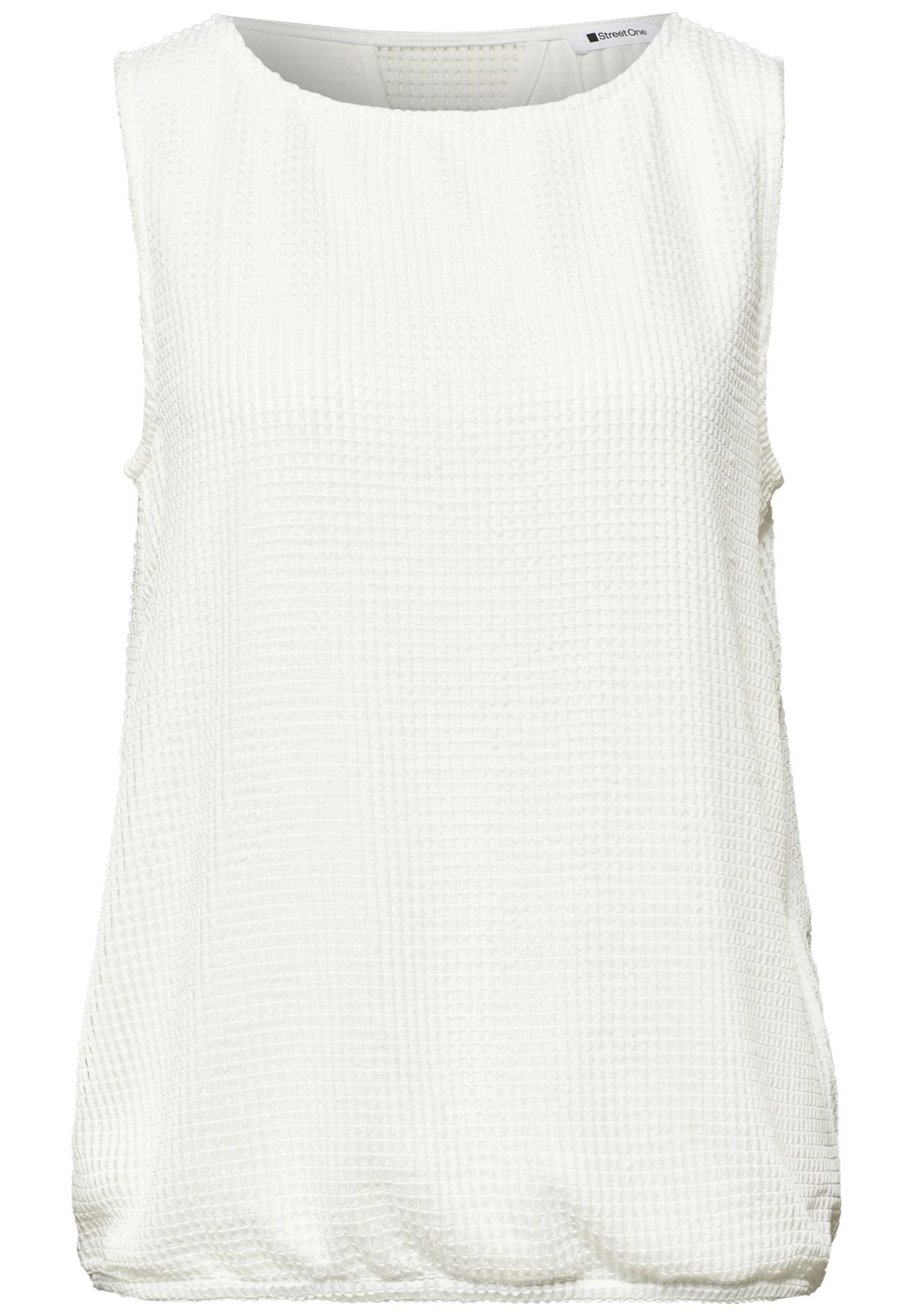 2-in-1 Mesh-Top mit U-Boot-Ausschnitt