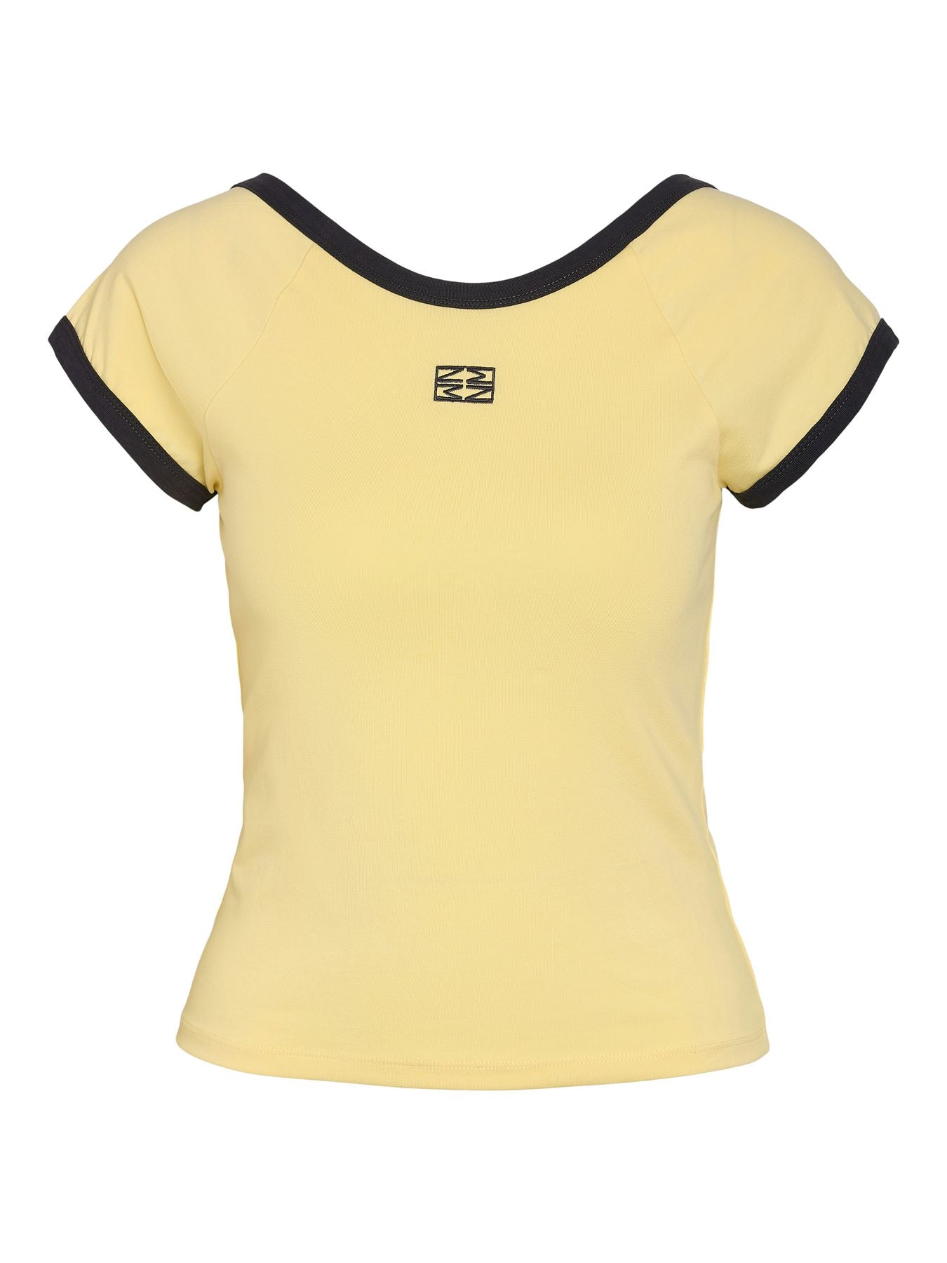 NMTWIN S/S O-NECK CONTRAST TEE