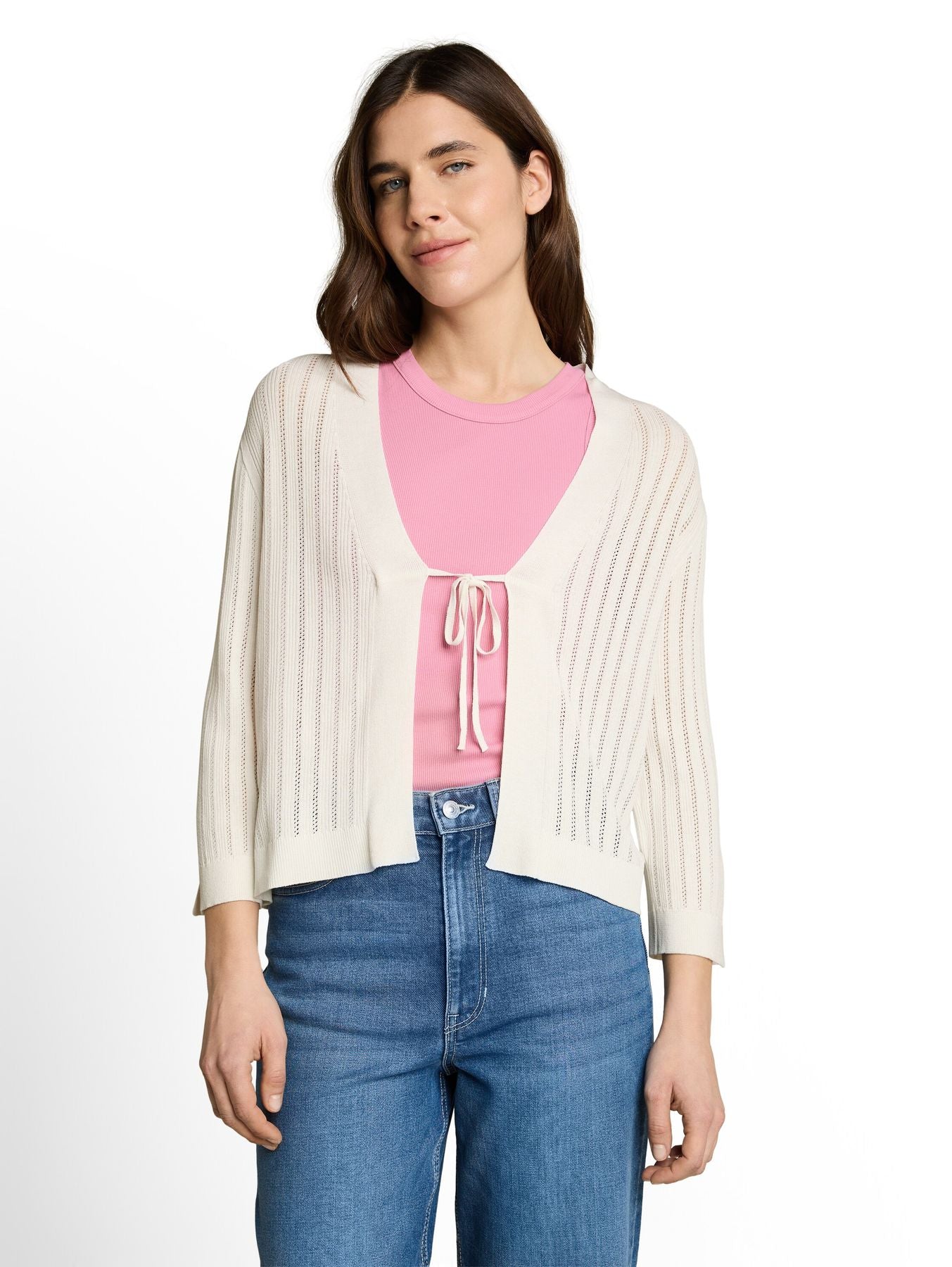 Cardigan mit Schleifendetail