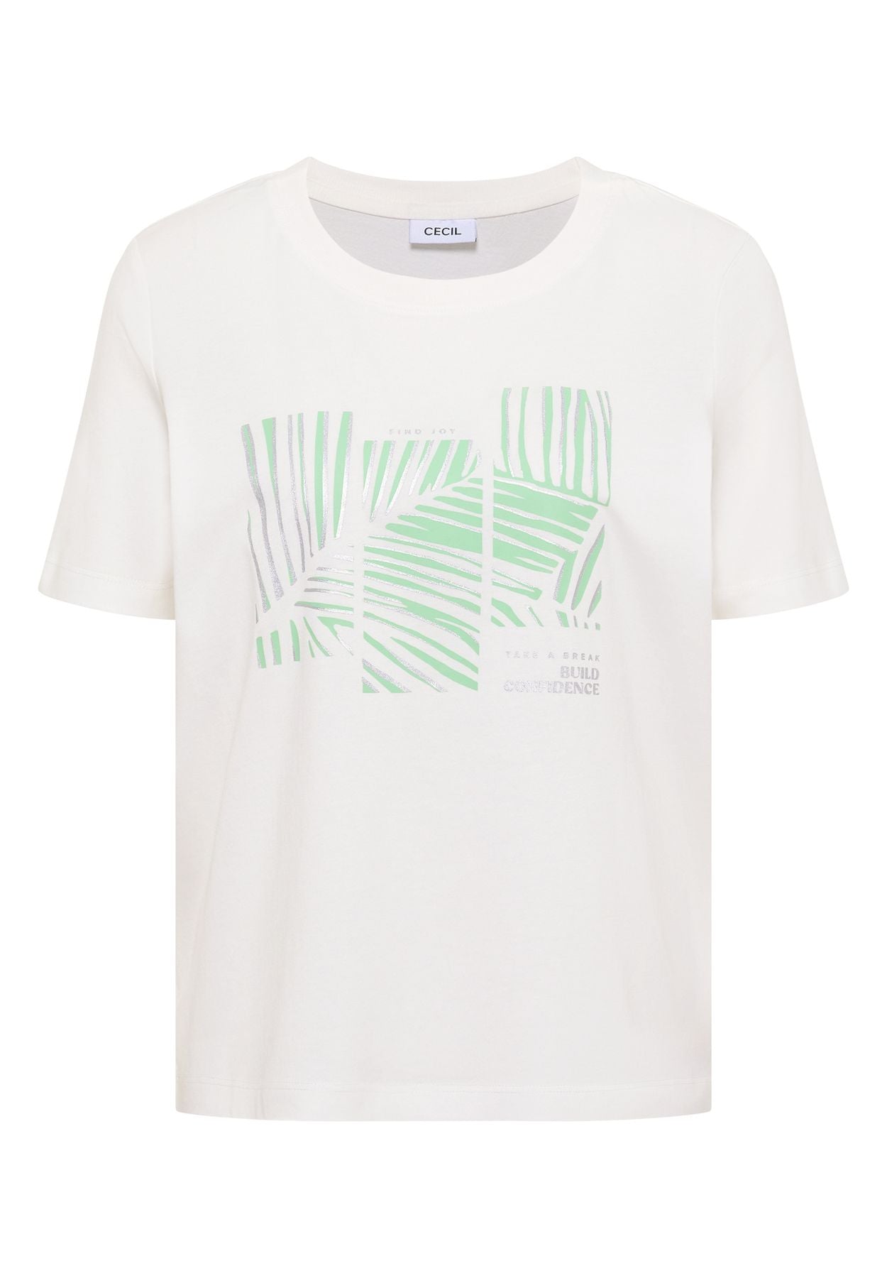 T-Shirt mit Rundhals und Artwork