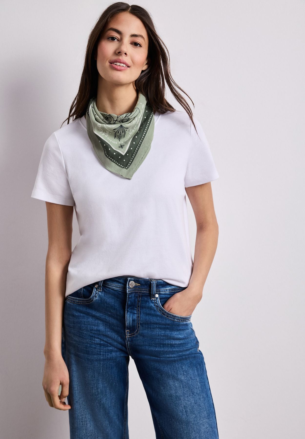 Bandana aus Baumwolle mit Print