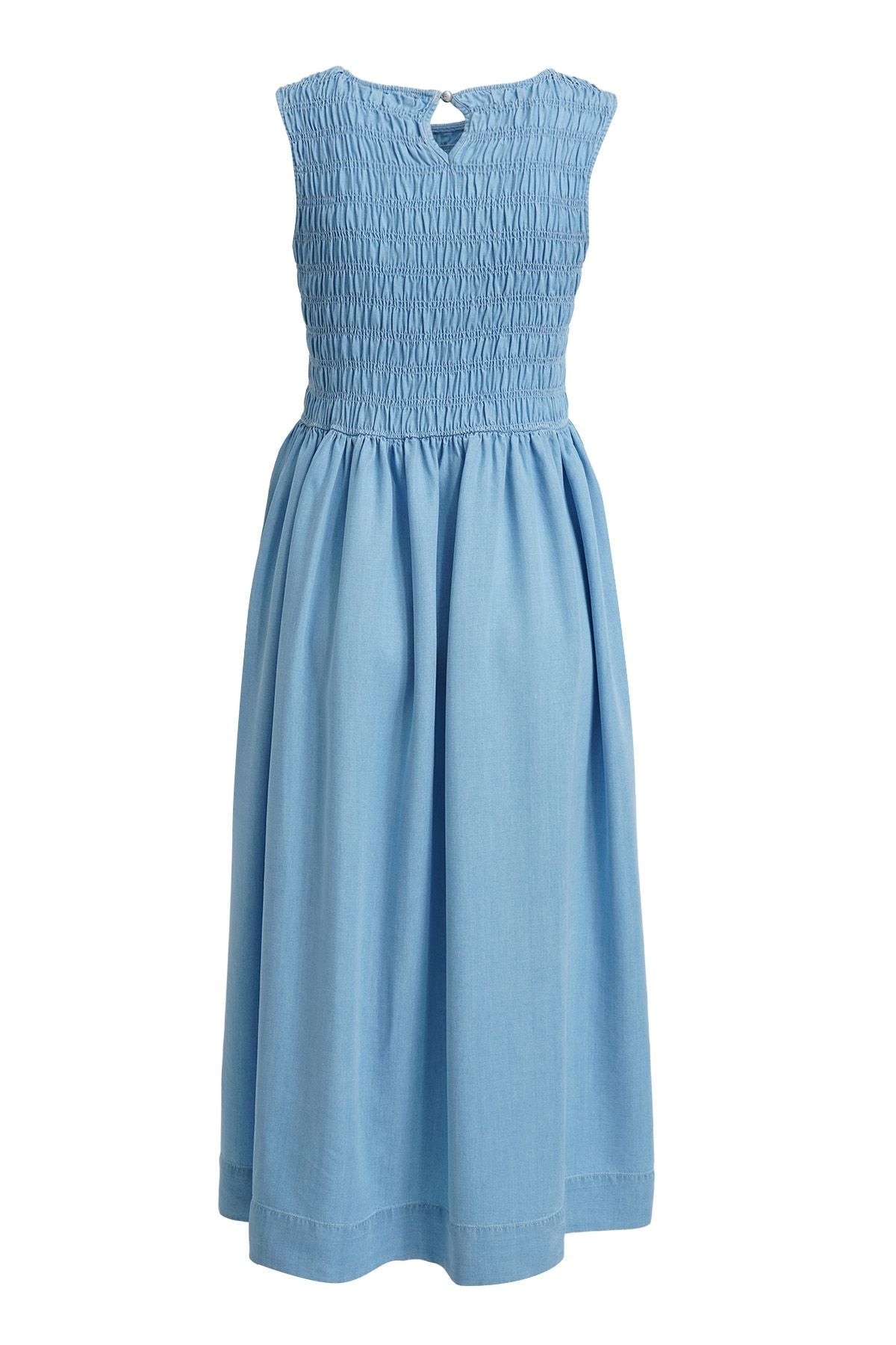Lyocell Denim Smock Dress