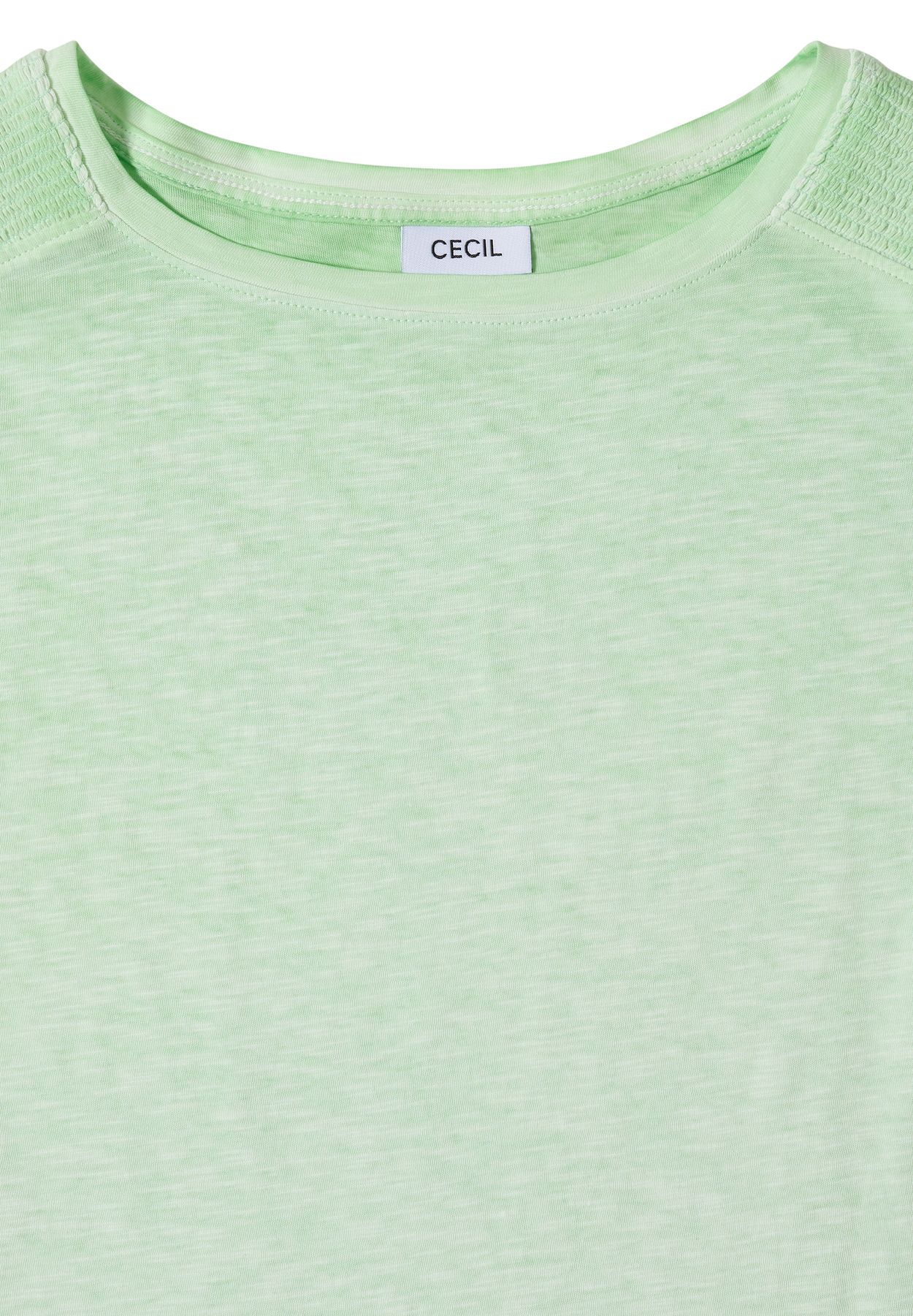 T-Shirt aus Jersey im Garment Dye Look