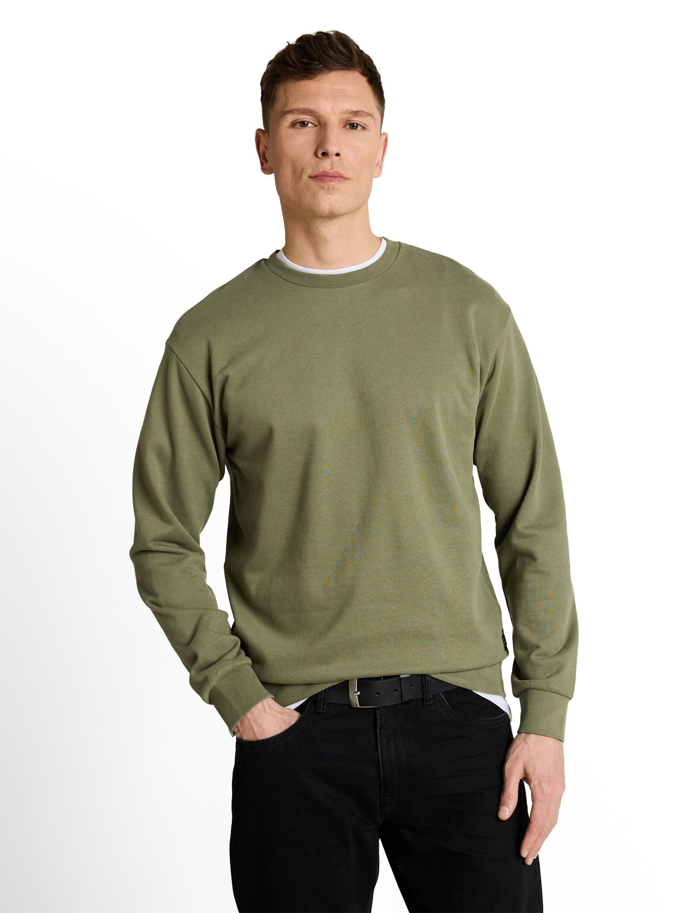 Sweatshirt mit Rundhalsausschnitt