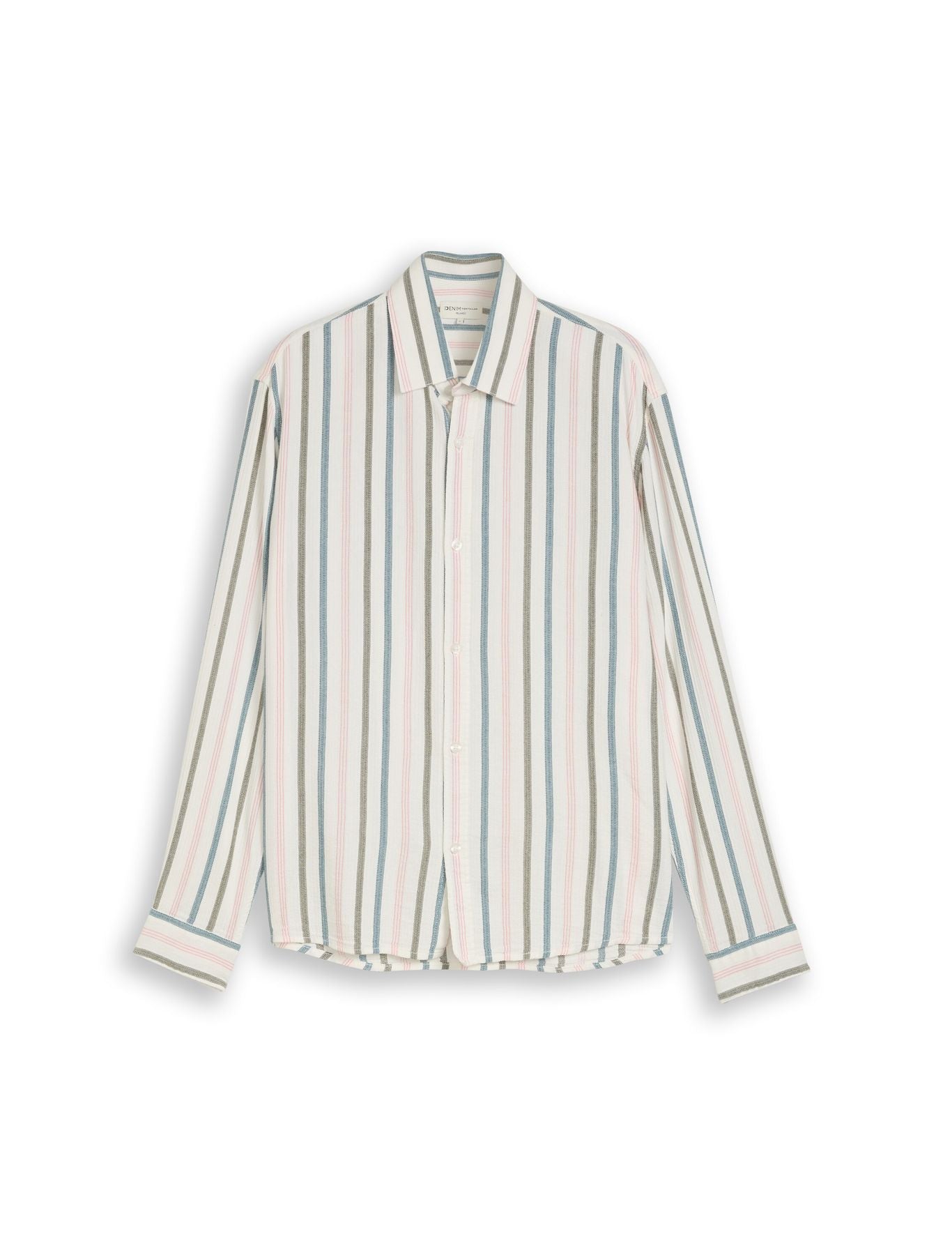 Relaxed Fit Hemd mit Streifen