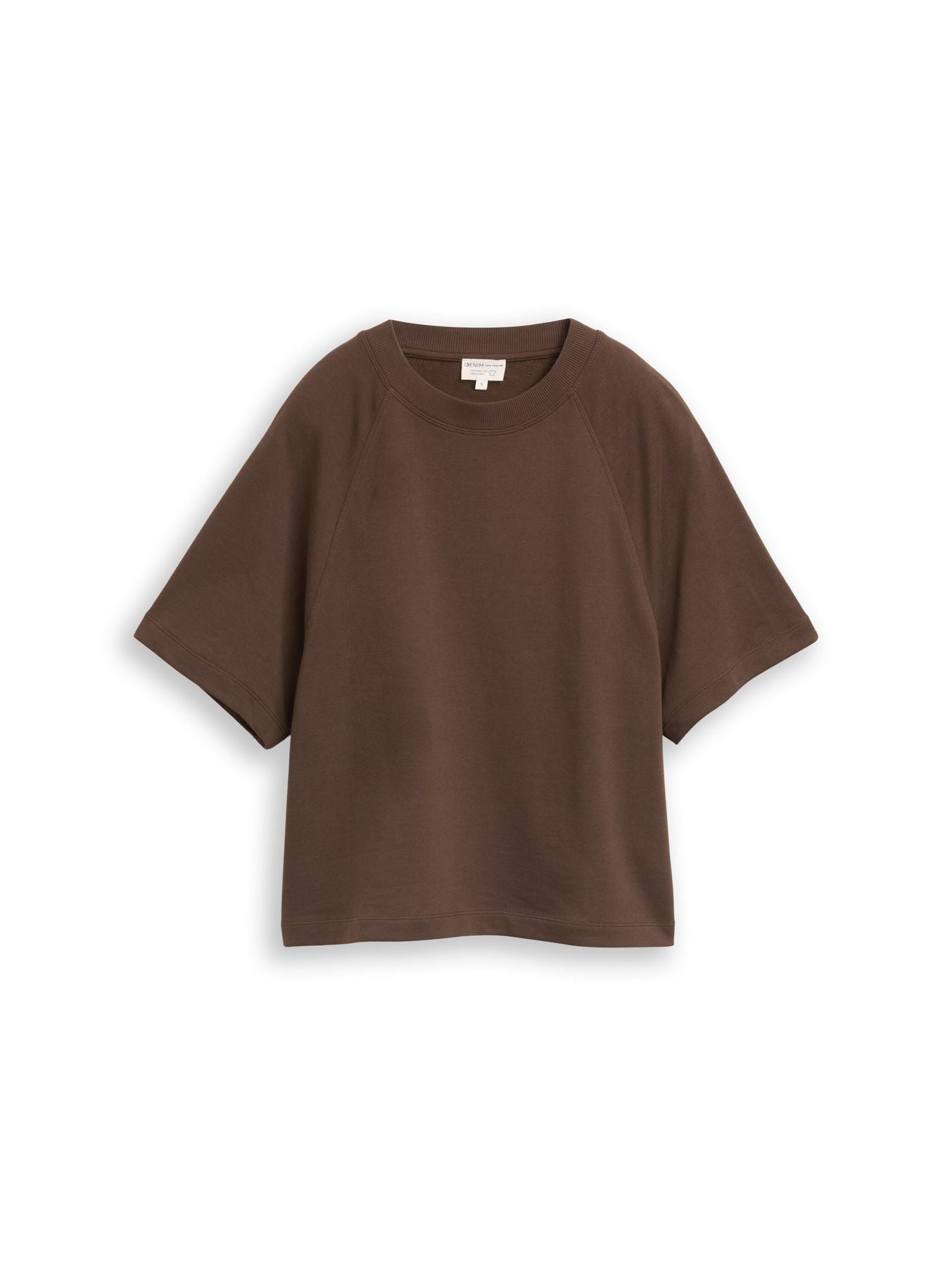 Loose Fit Sweatshirt mit Kurzarm