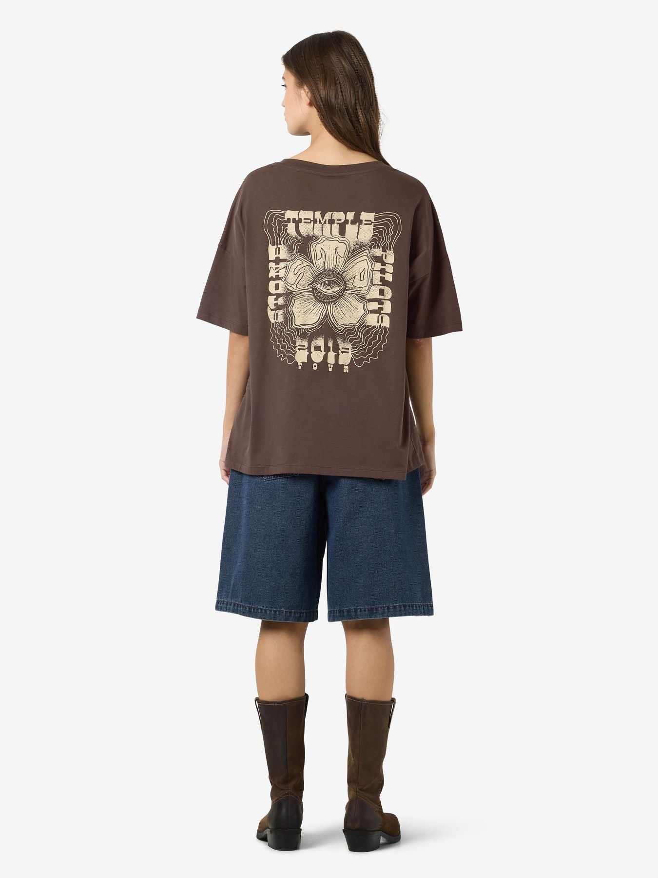 NMIDA S/S O-NECK STP T-SHIRT JRS