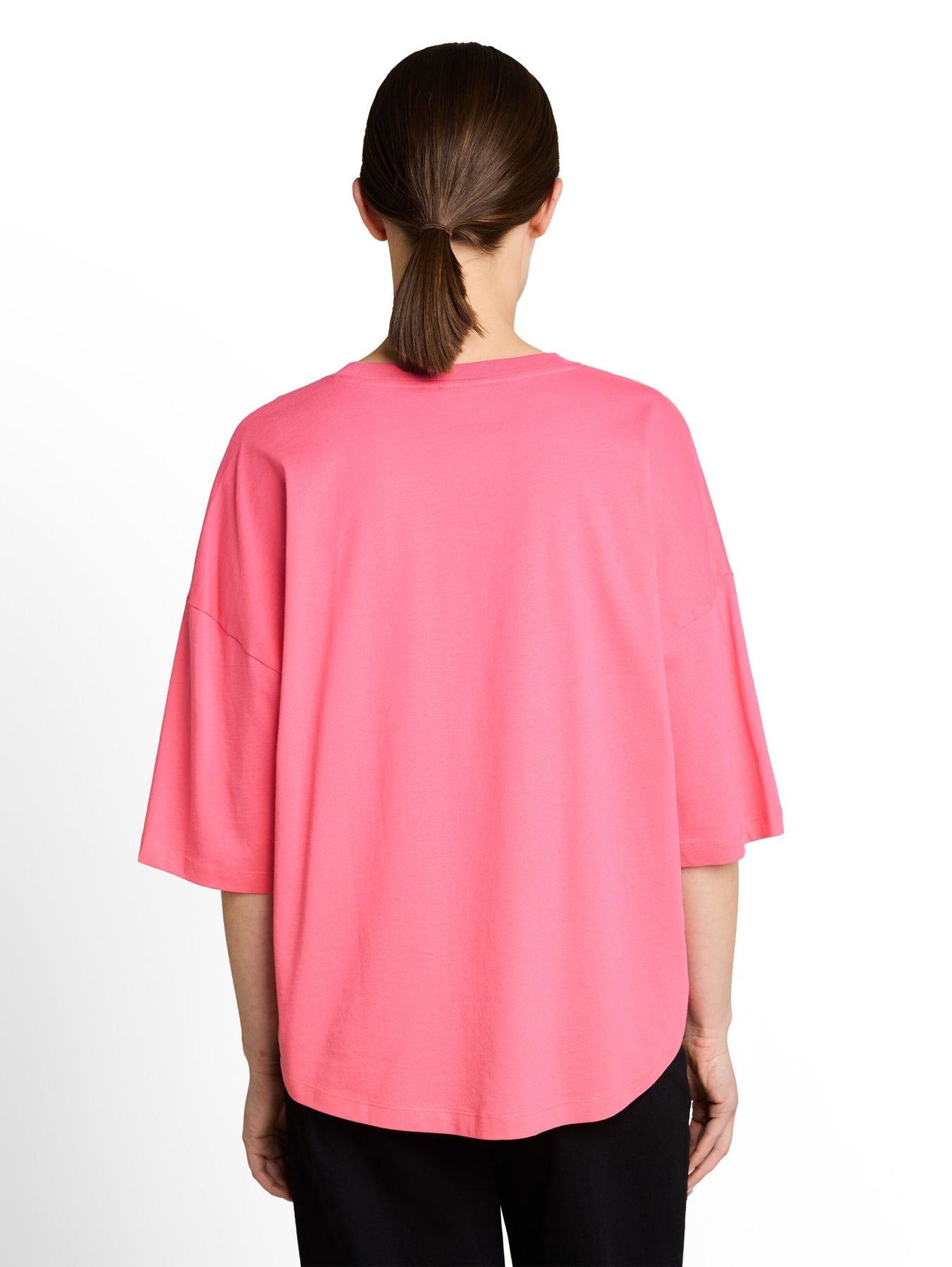 Boxy Fit T-Shirt aus Baumwolle