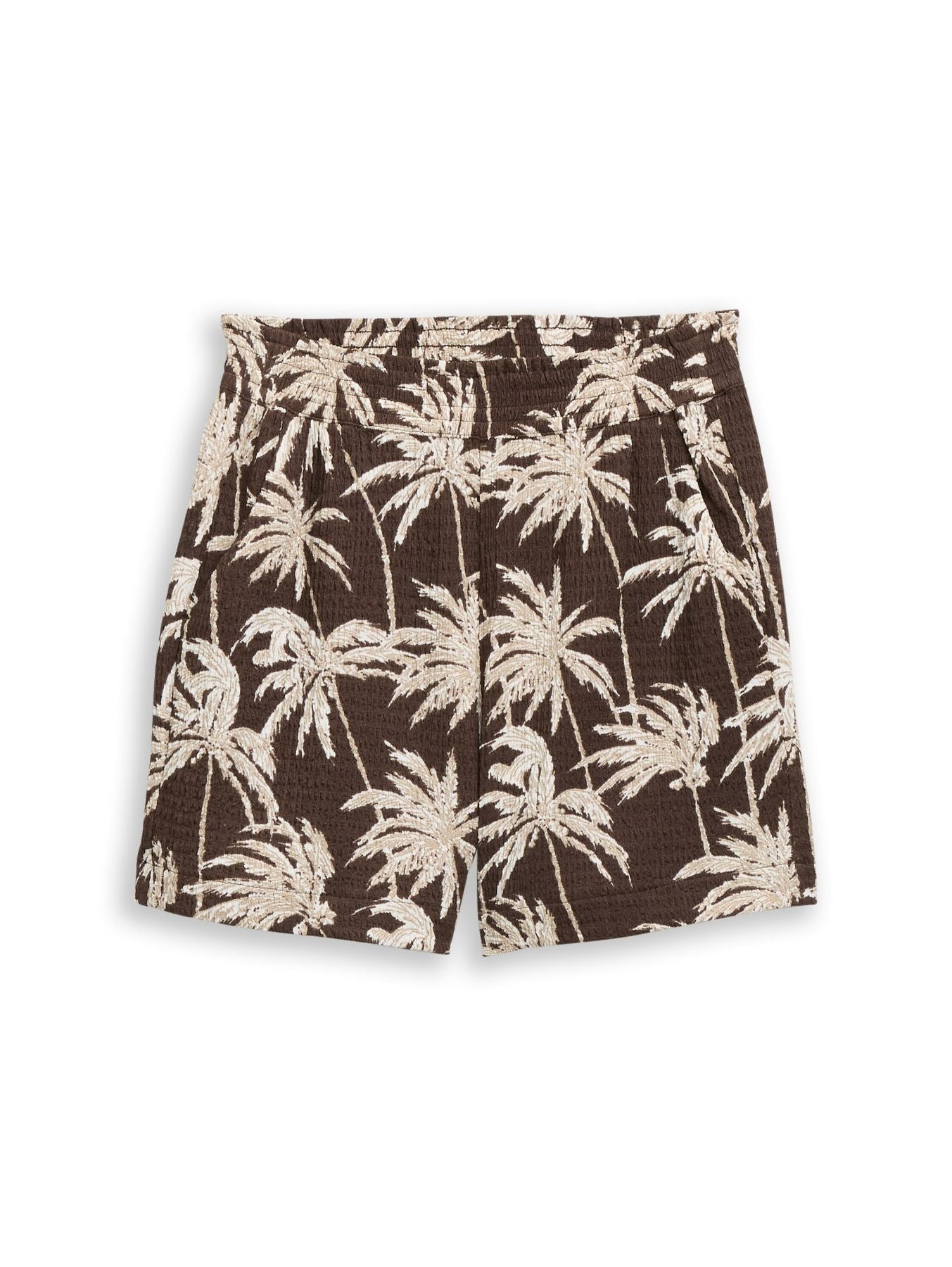 Crinkle Relaxed Fit Shorts