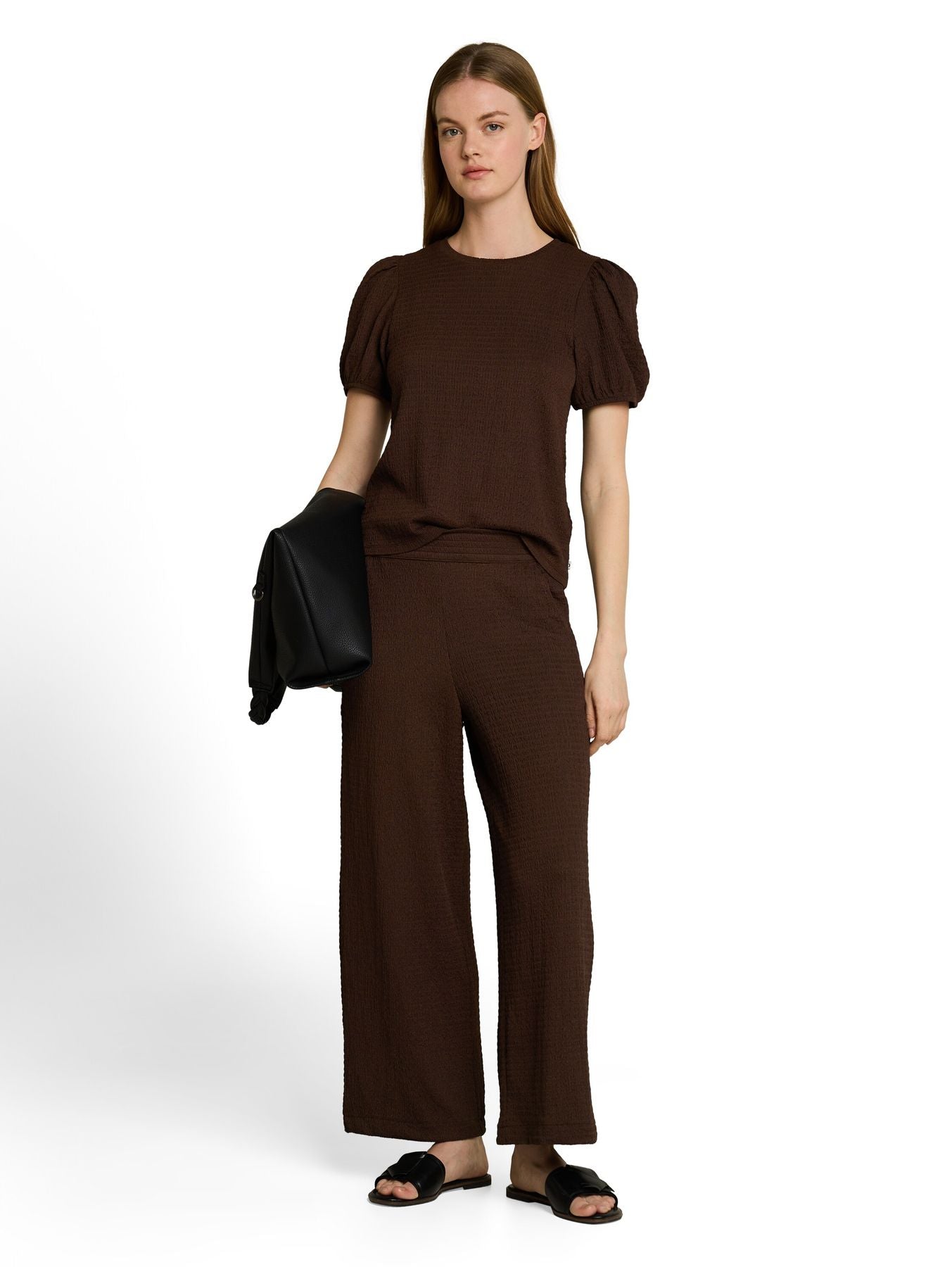 Crinkle Culotte Hose