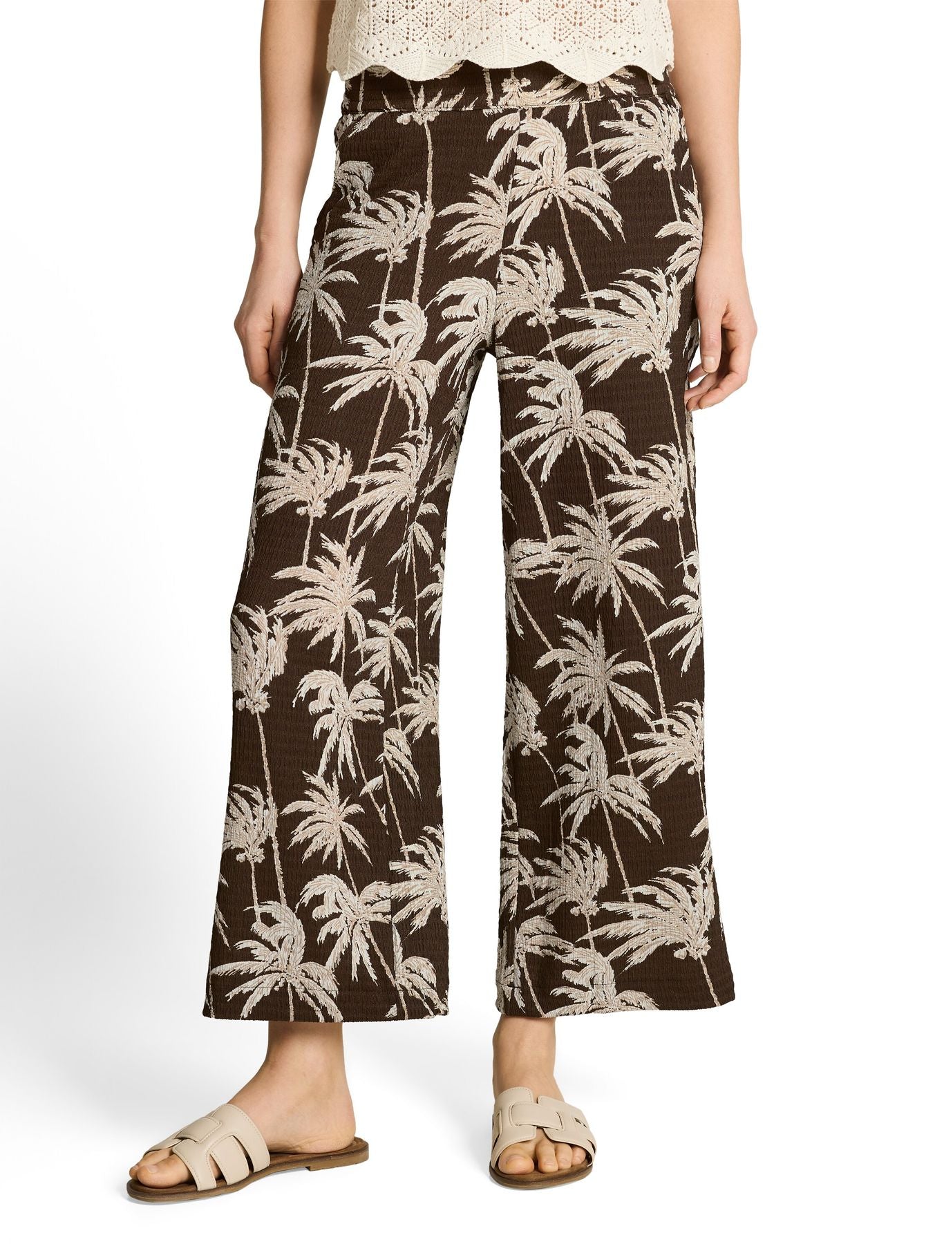 Crinkle Culotte Hose