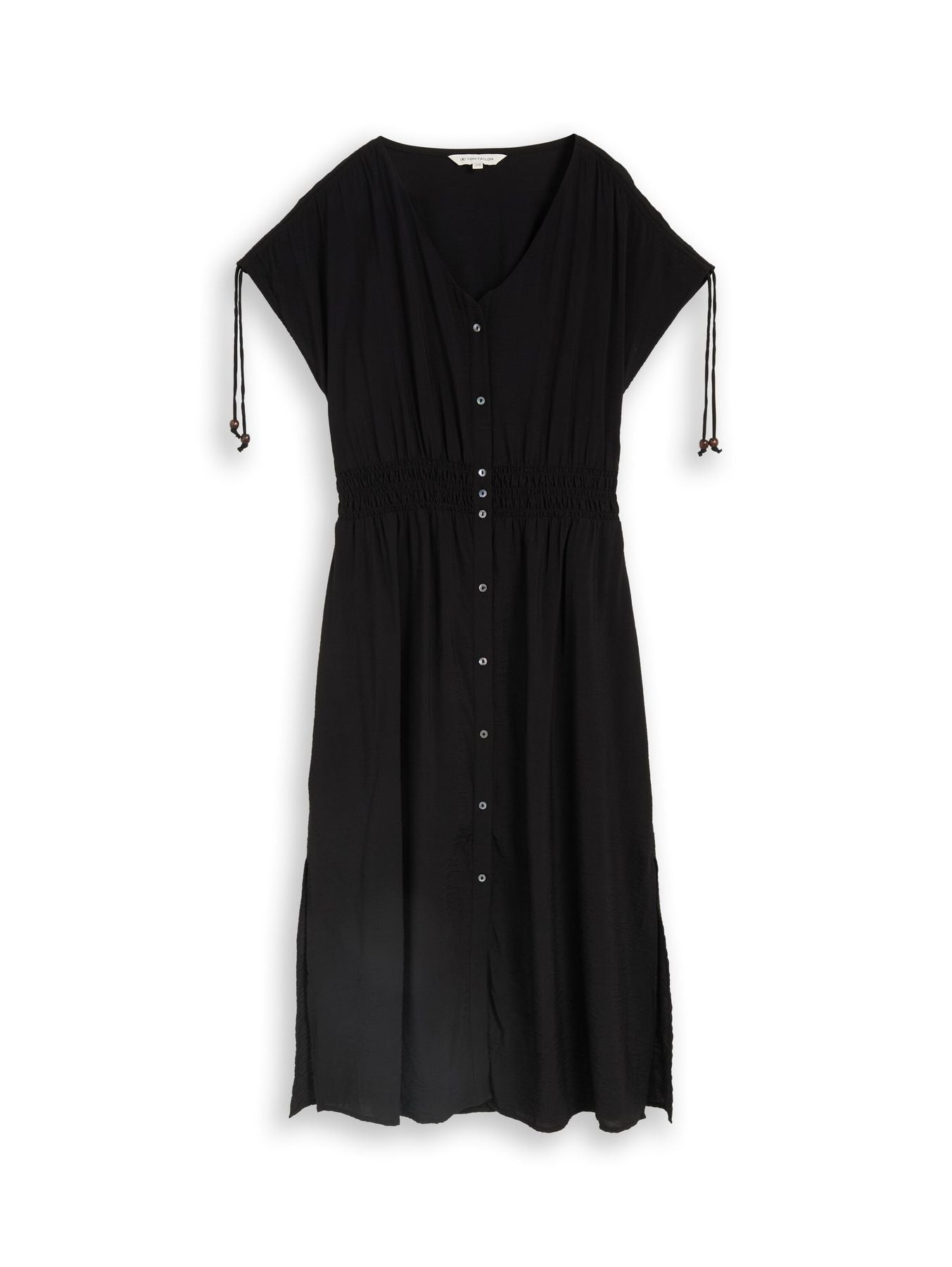 Midi-Kleid mit Knopfleiste