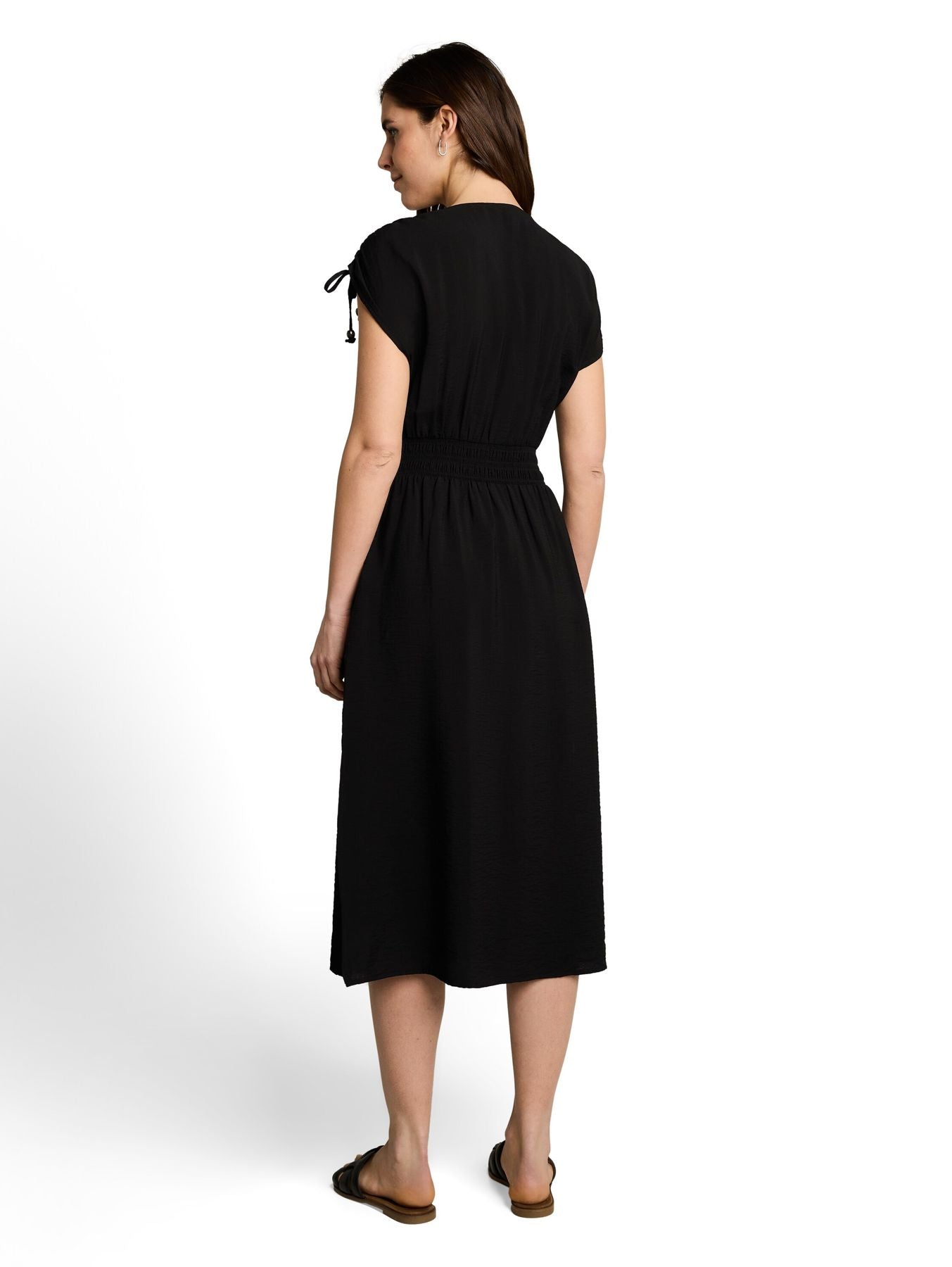 Midi-Kleid mit Knopfleiste