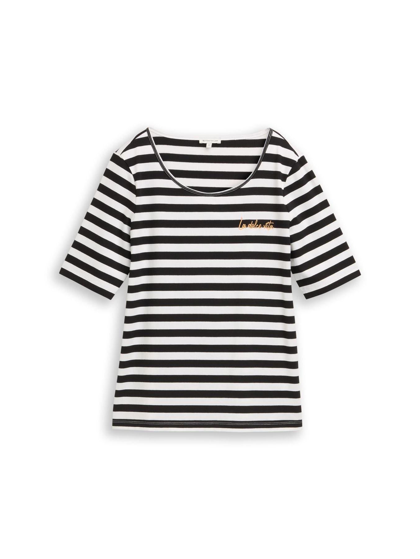 T-Shirt mit Stickerei