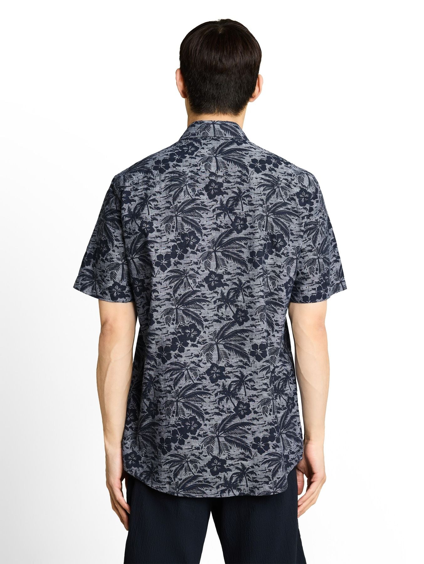 Regular Fit Kurzarmhemd mit Muster