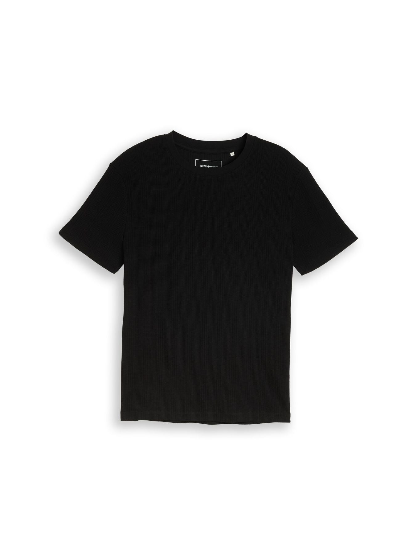 T-Shirt mit Waffelstruktur