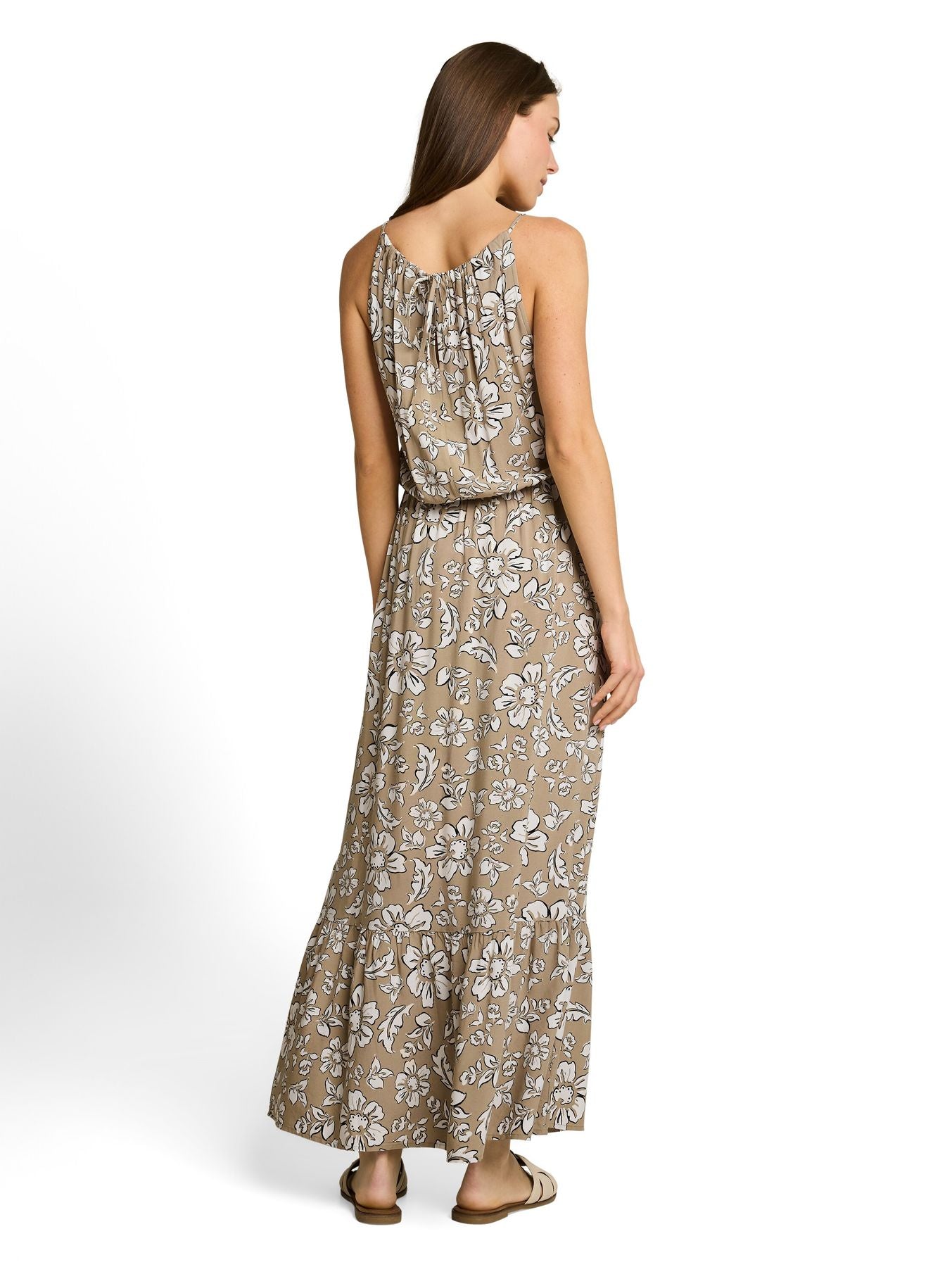 Maxi-Kleid aus Viskose