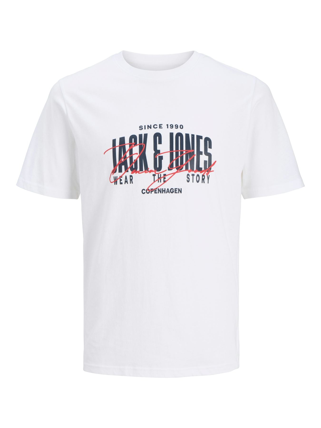 JJAERO TEE SS CREW NECK PLS