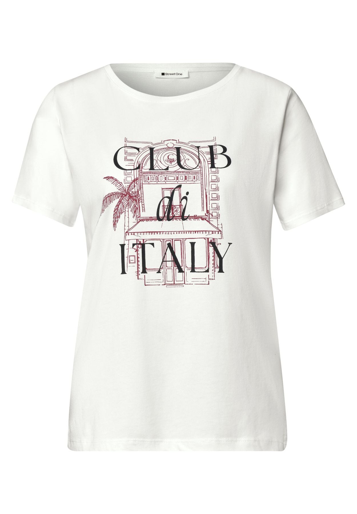 T-Shirt mit Rundhals und Artwork