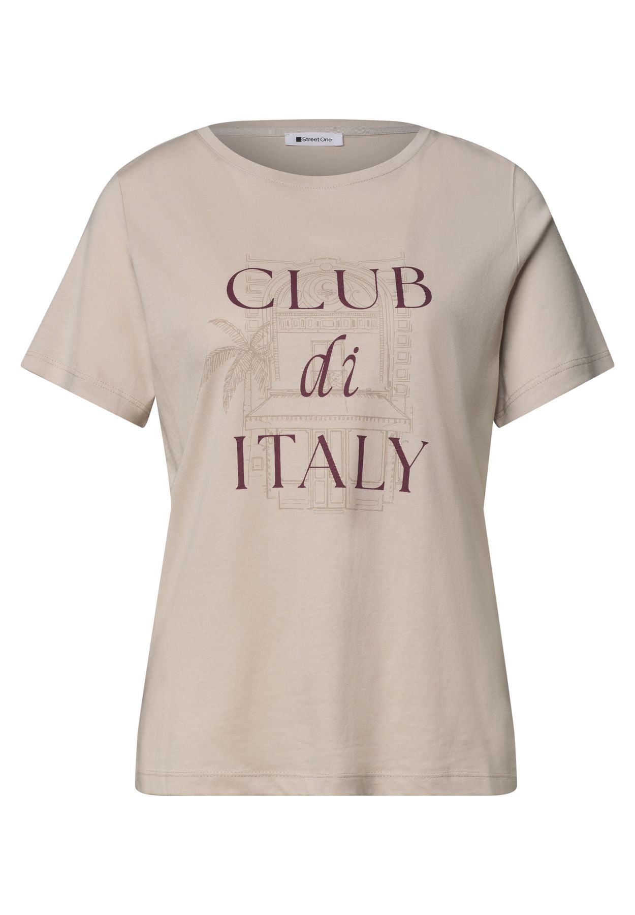 T-Shirt mit Rundhals und Artwork