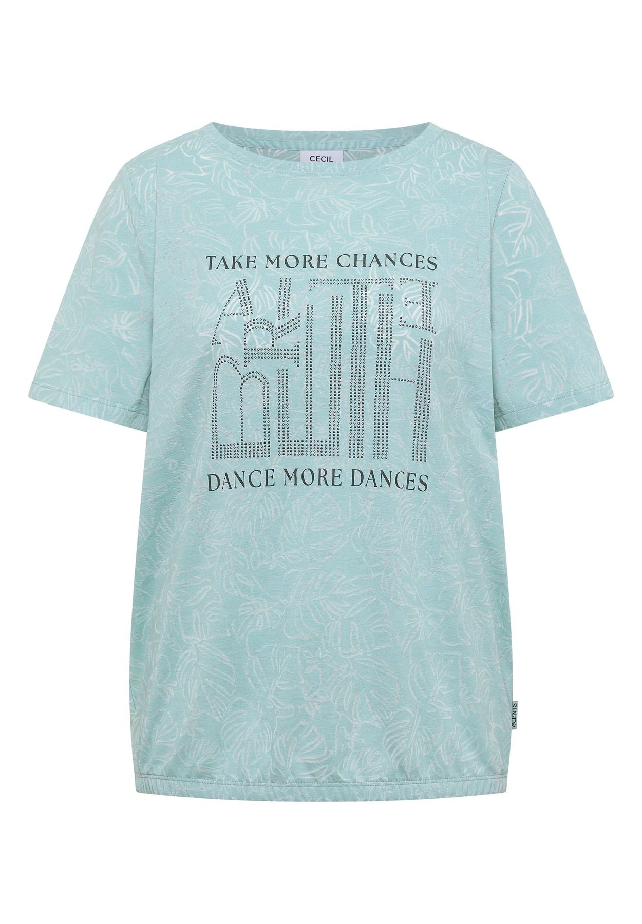 T-Shirt in Ausbrenner-Optik