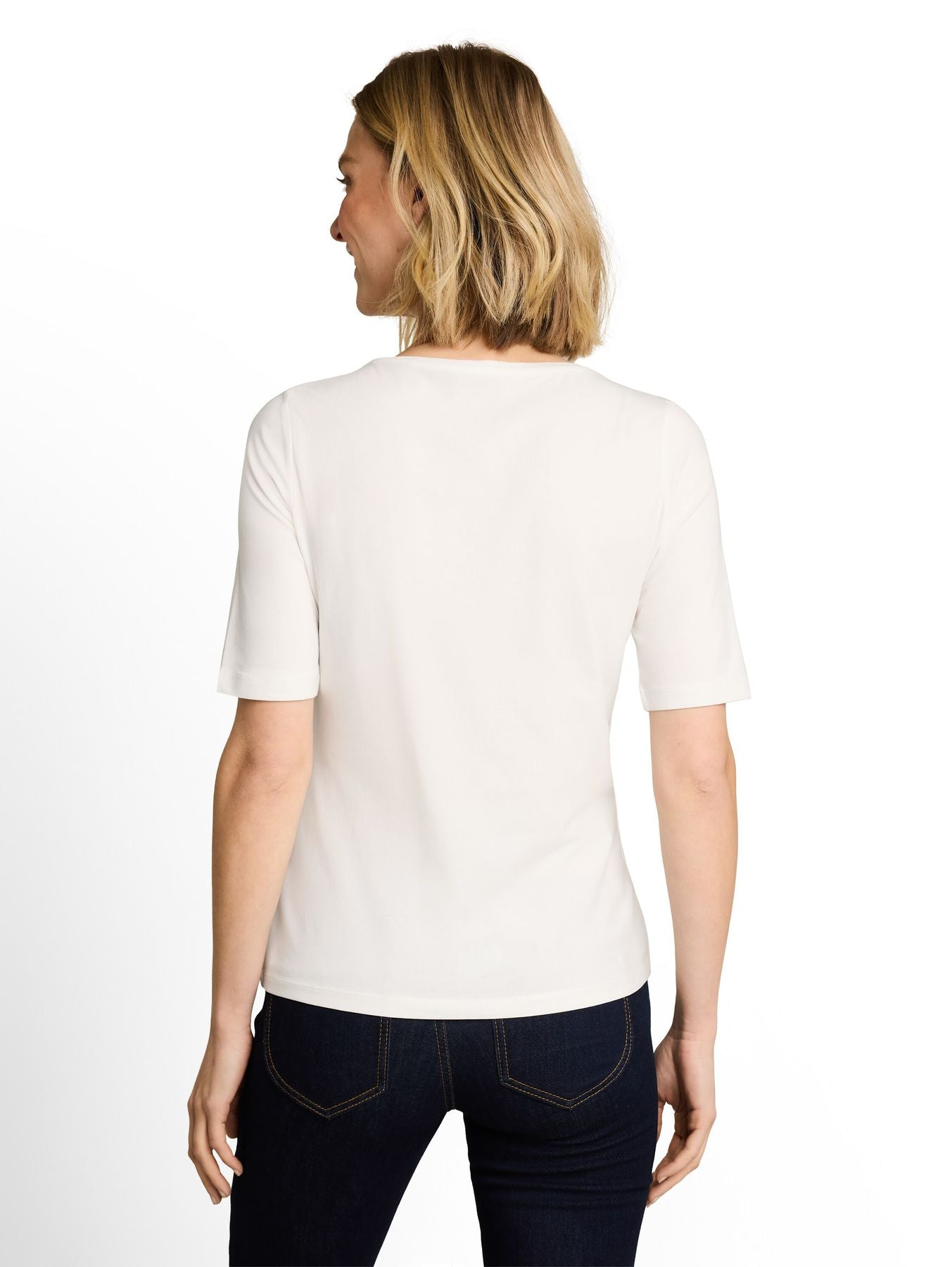 Slim Fit T-Shirt mit Print