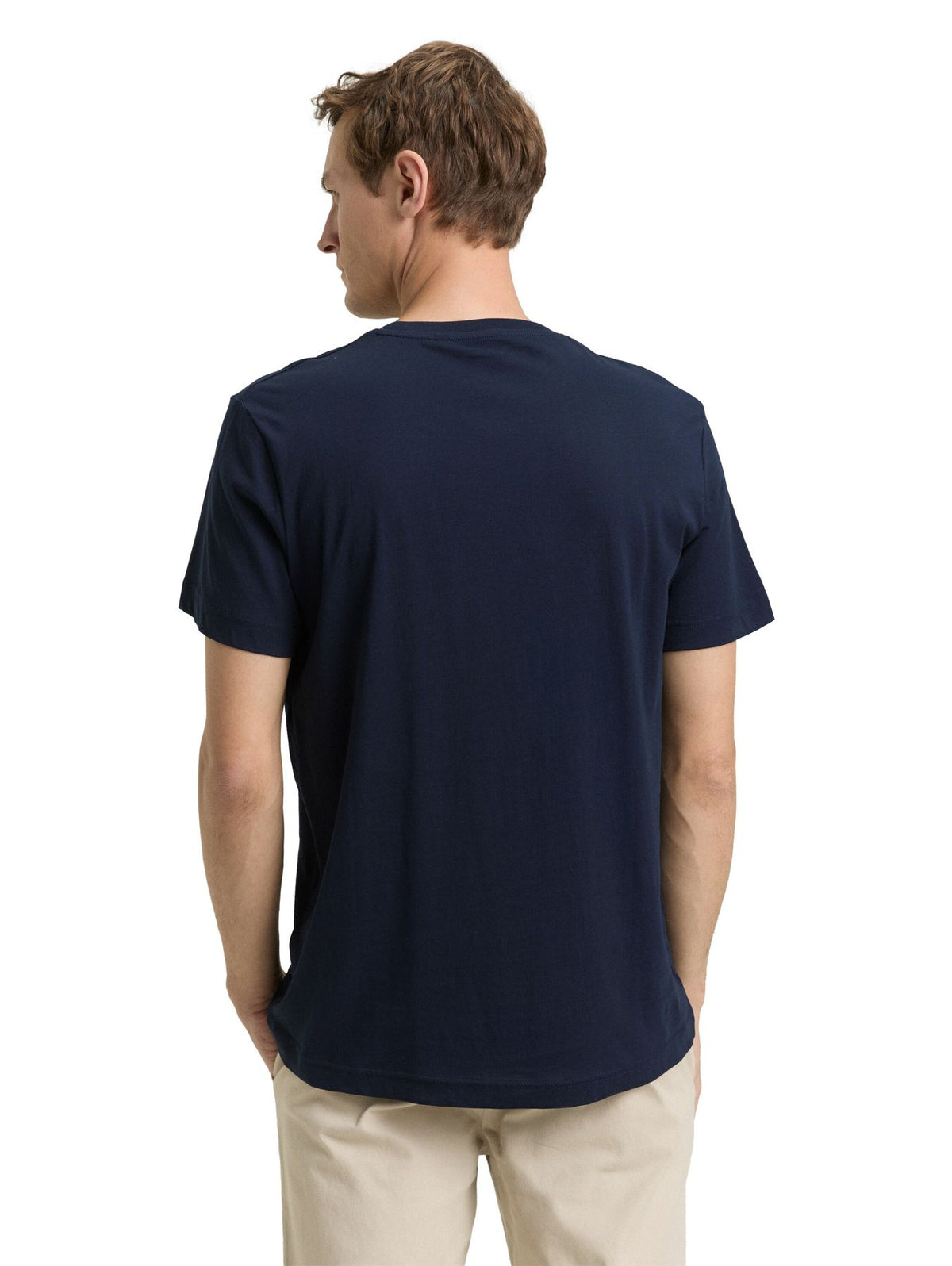 T-Shirt mit Logo-Stickerei
