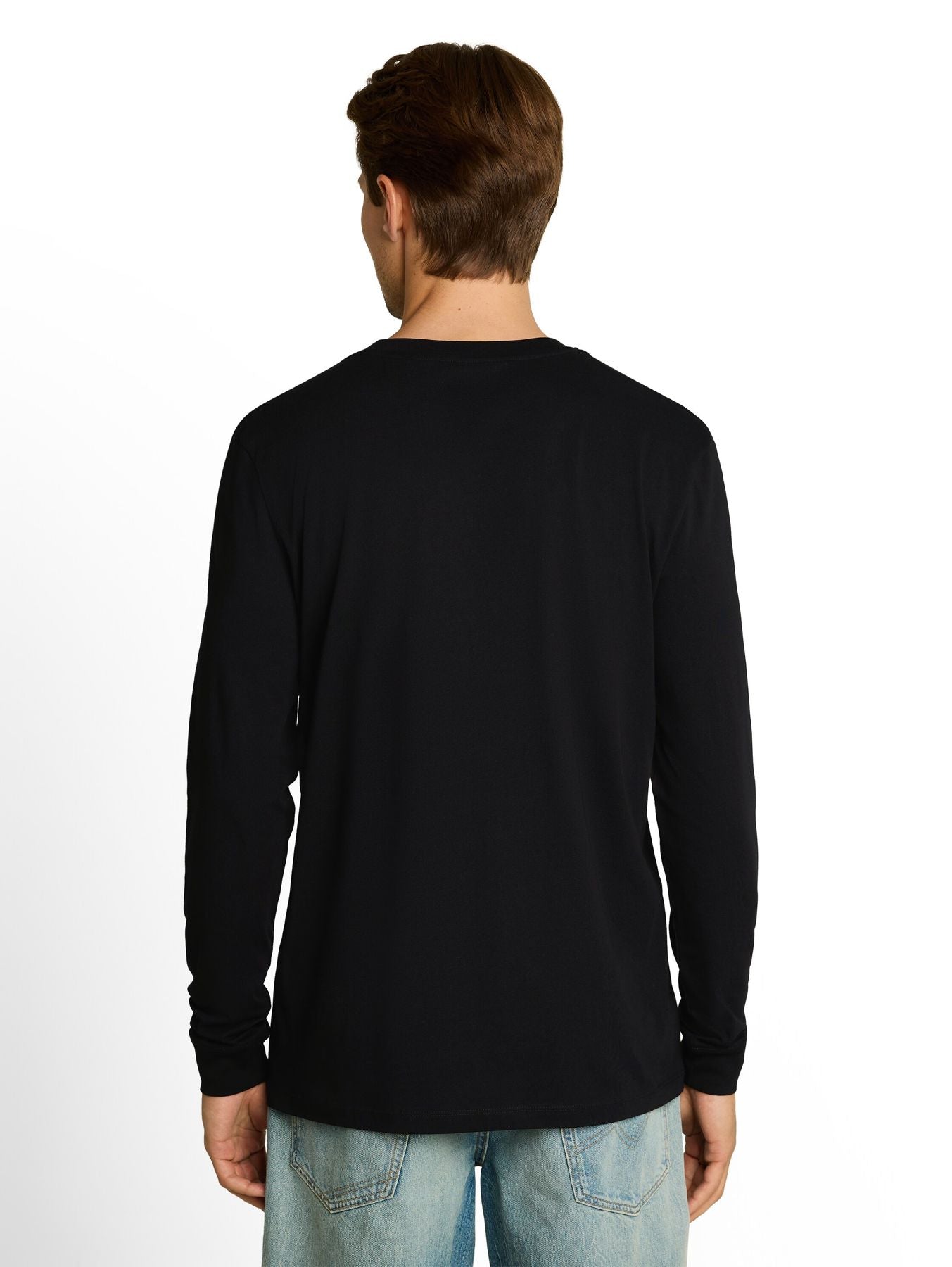 Langarmshirt mit Logo-Print