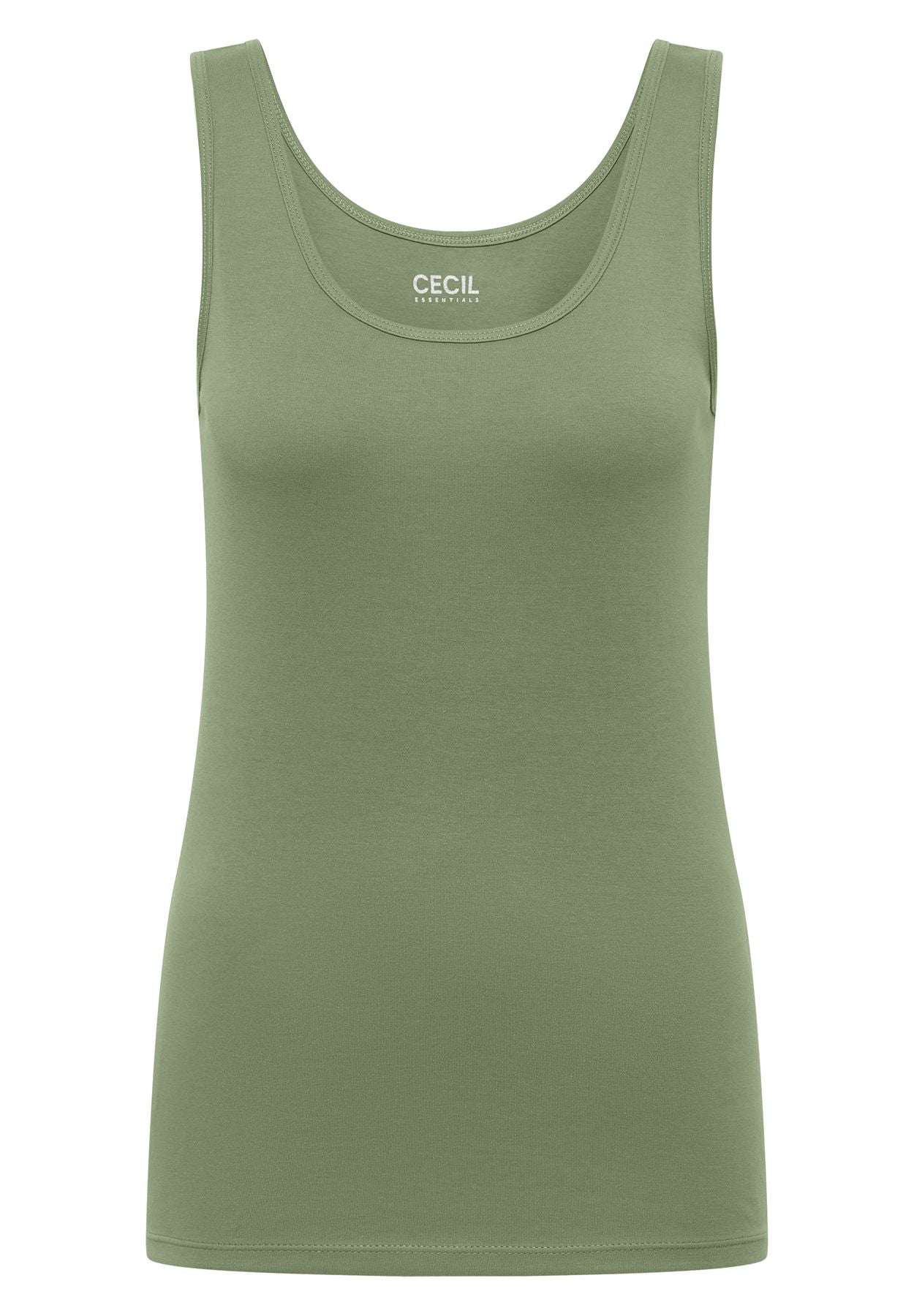 Basic Top aus reiner Baumwolle
