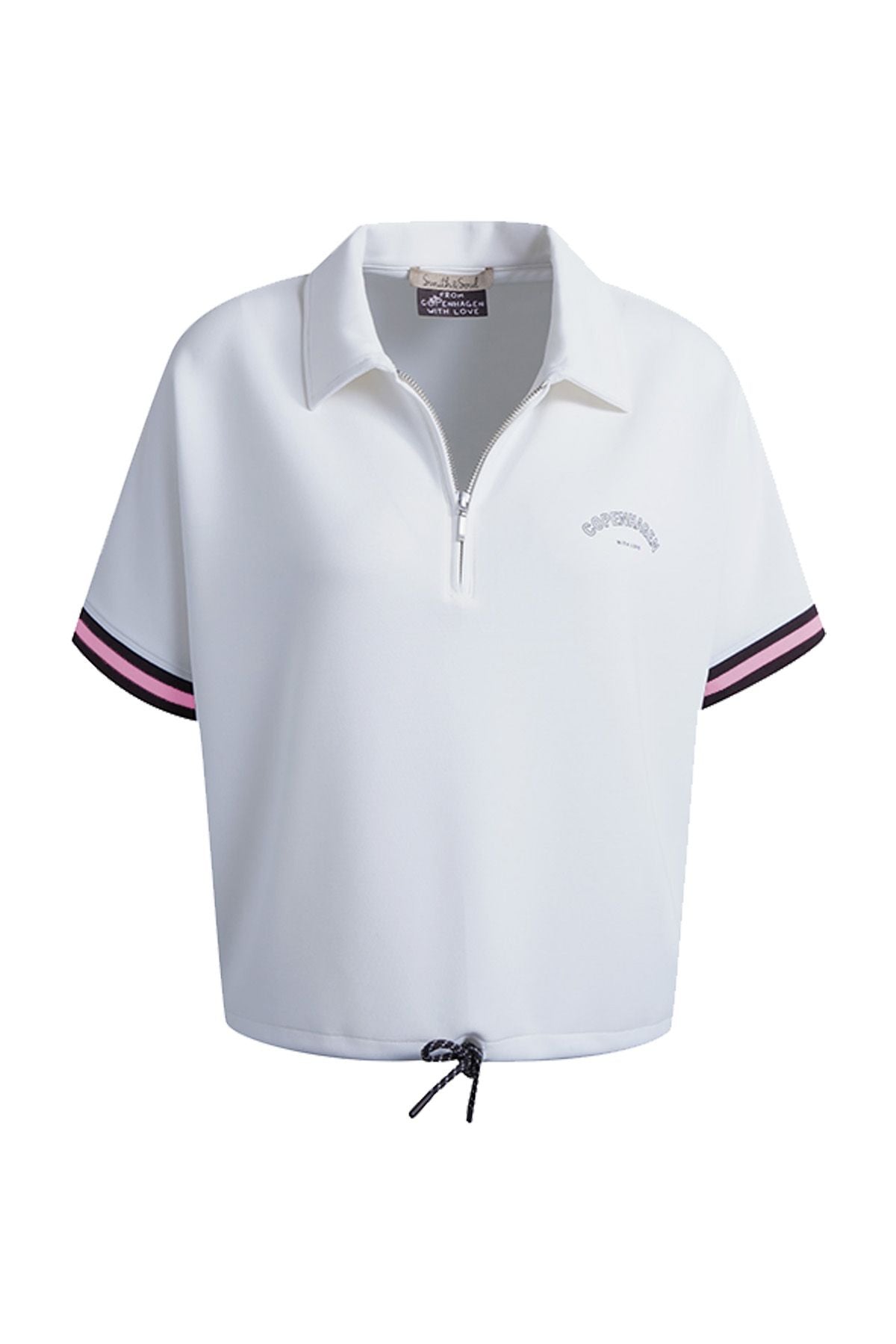 Oversize Polo Scuba Sweat Drawstring